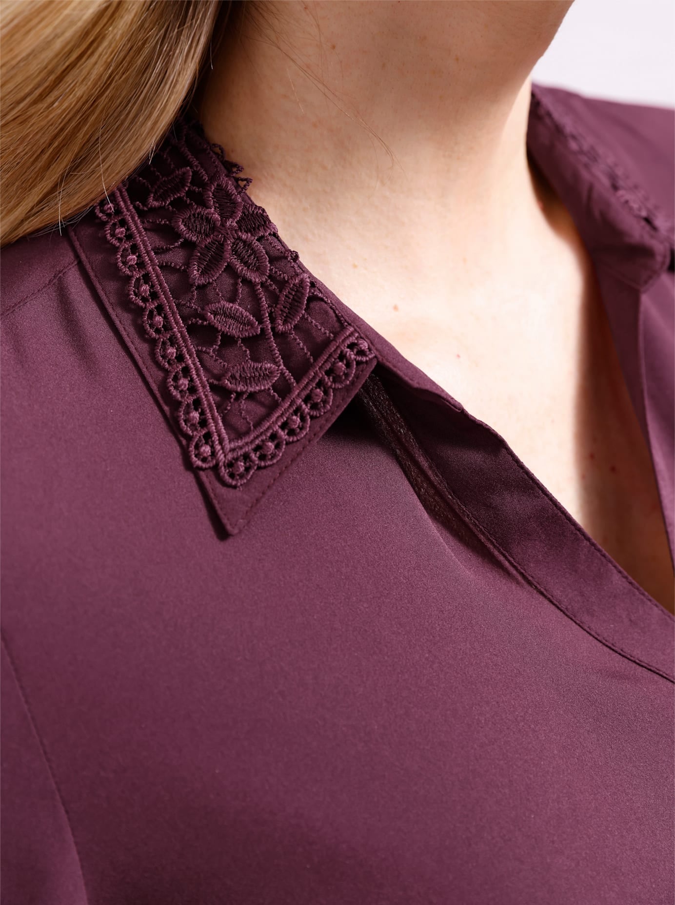 Classic Basics Blouse en dentelle