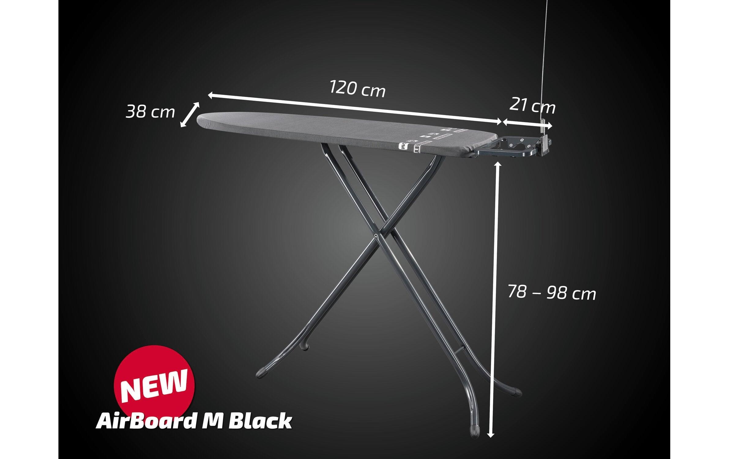 Leifheit Planche à repasser »Airboard M Black 120 x 38 cm«