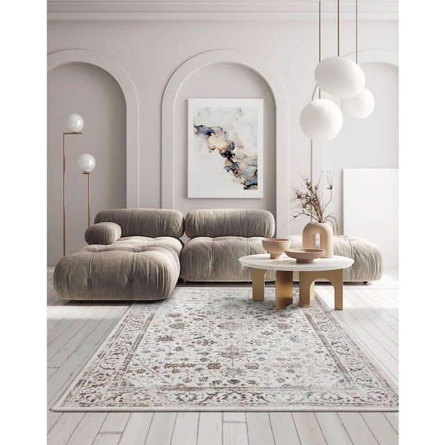 merinos Teppich »Creation 50112«, rechteckig, elegant, glänzend, Kurzflor,  pflegeleicht, Wohnzimmer kaufen
