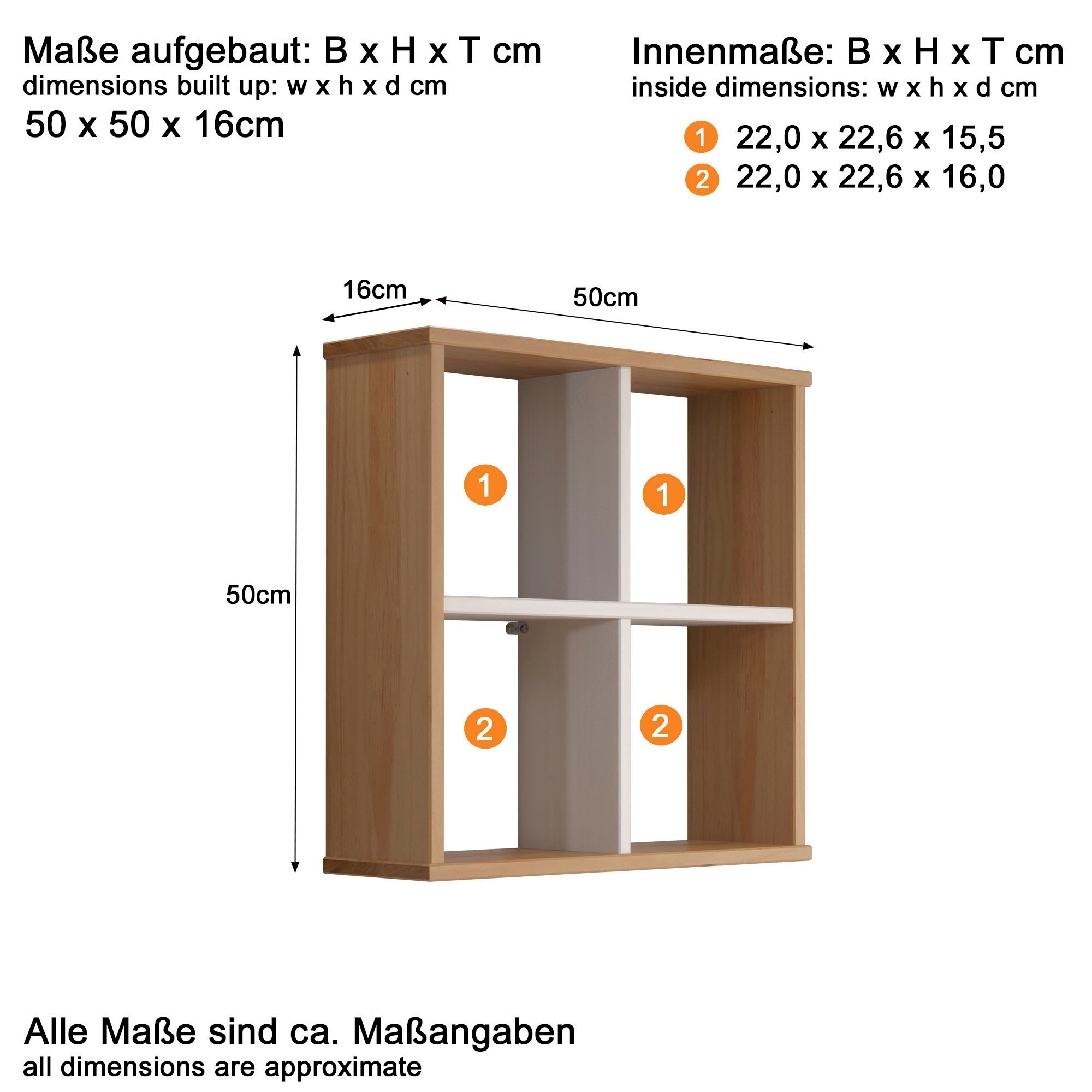 INTER-FURN Wandregal »Mestre«, Tolle Erweiterung der Interfurn Mestre Möbel
