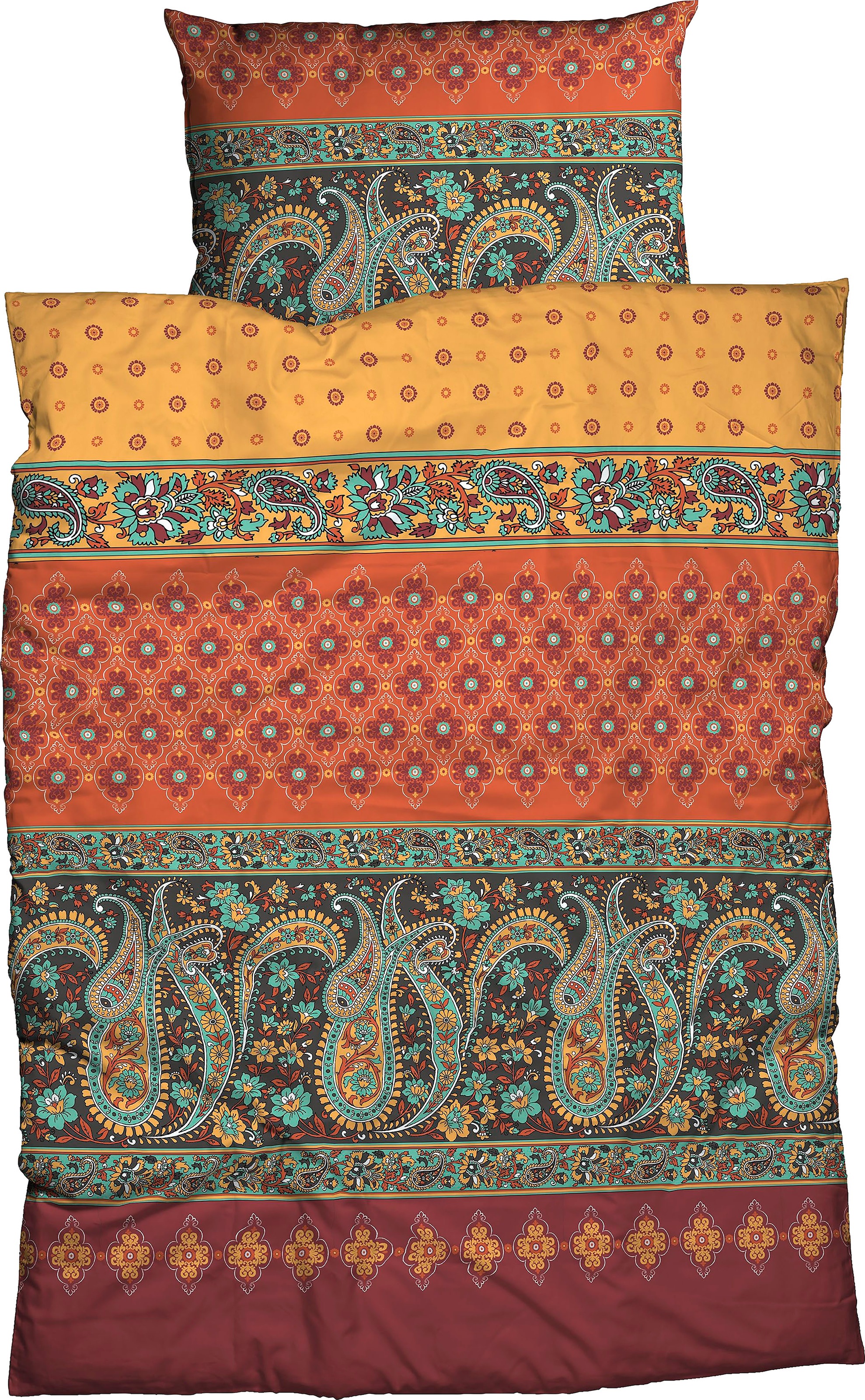 Image of CASATEX Bettwäsche "Murillo" 2 Stk. paisley, orientalisch, indisch