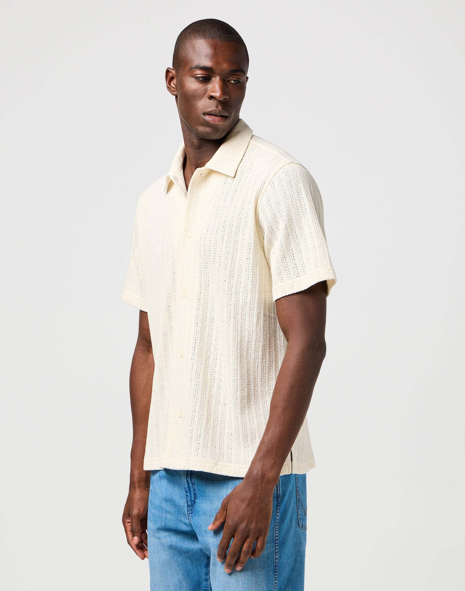 Wrangler Kurzarmhemd »WRANGLER Kurzarmhemd Ss Knit Shirt«