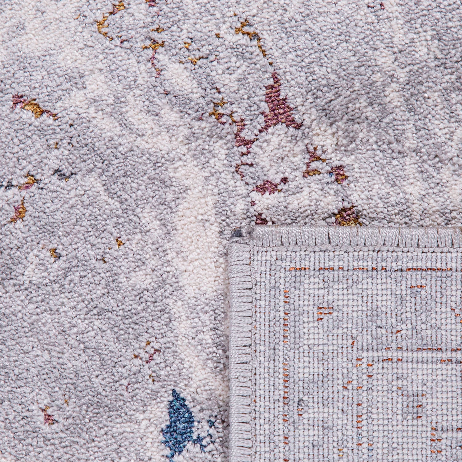 Paco Home Teppich »Calabria 581« rechteckig 14 mm Höhe Kurzflor, Orient-Optik, Vintage Design