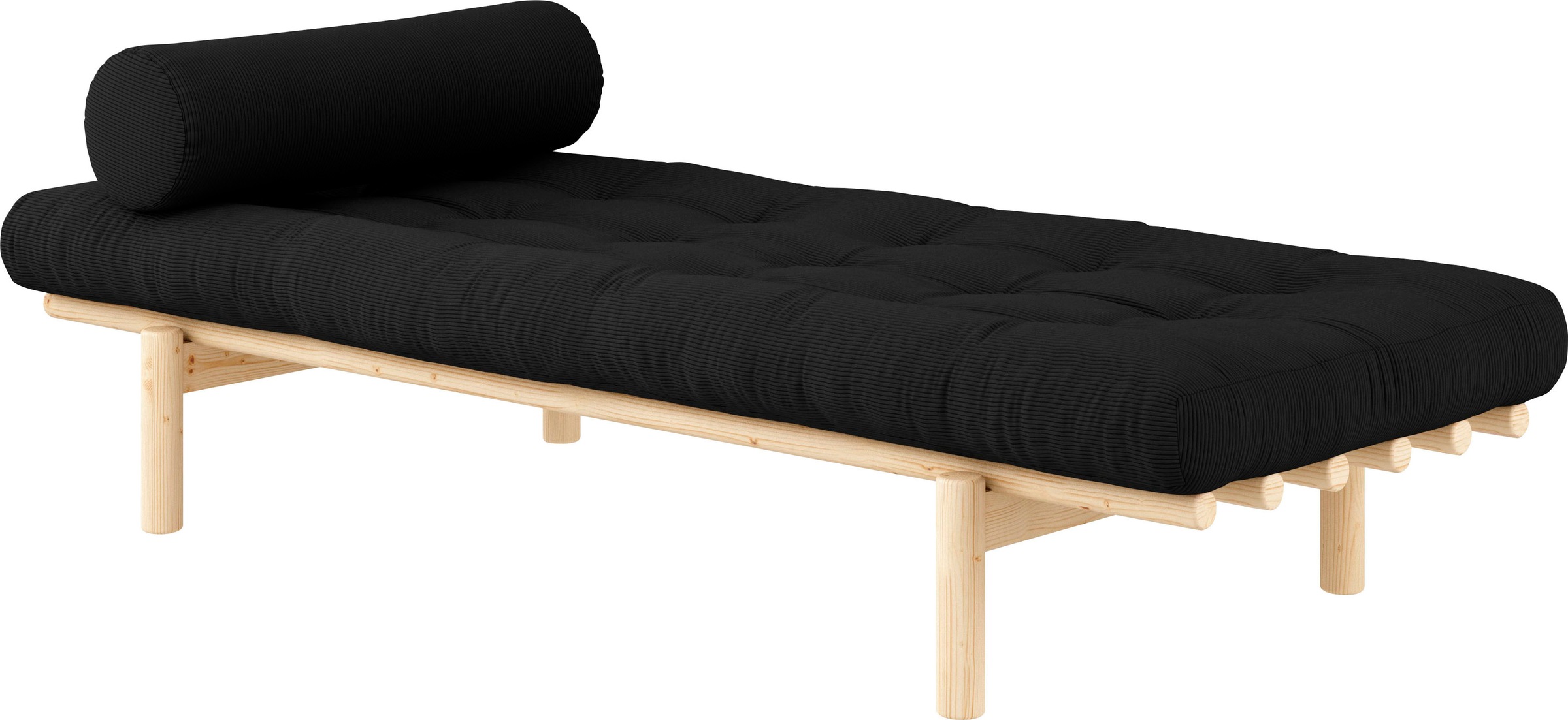 Image of Karup Design Daybed "Next" aus massiven Kiefernholz, inkl. Futonmatratze und Kissen