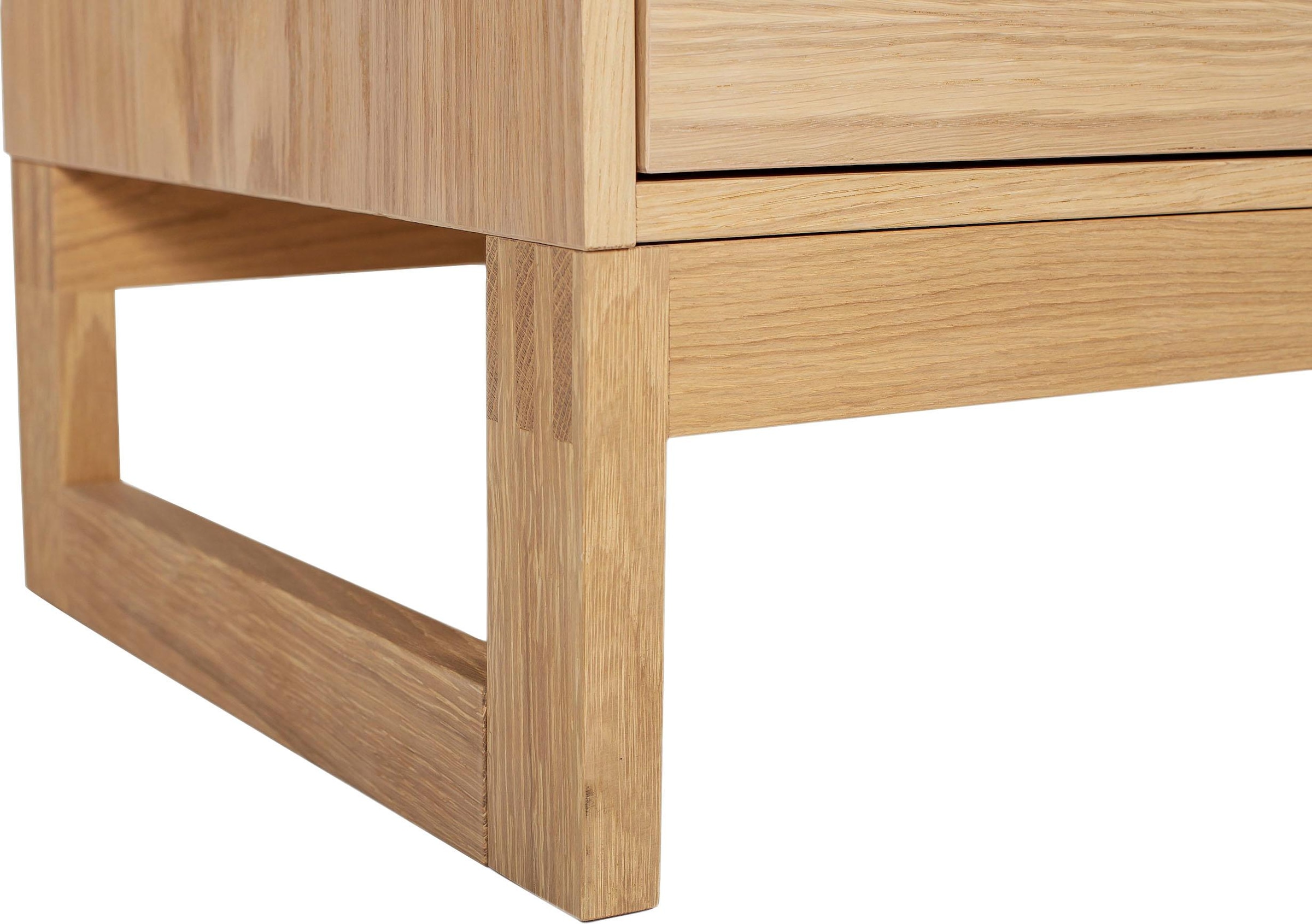 Woodman Schuhbank »Slussen«, im skandinavian Design, Holzfurnier aus Eiche