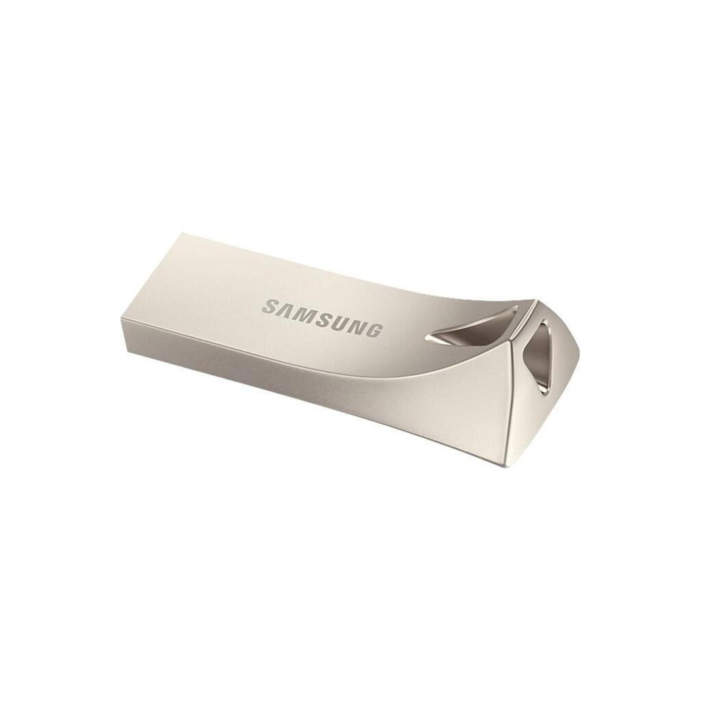 Samsung Mini-USB-Stick »Bar Plus Silver 256 GB«, (USB 3.1 Lesegeschwindigkeit 300 MB/s)