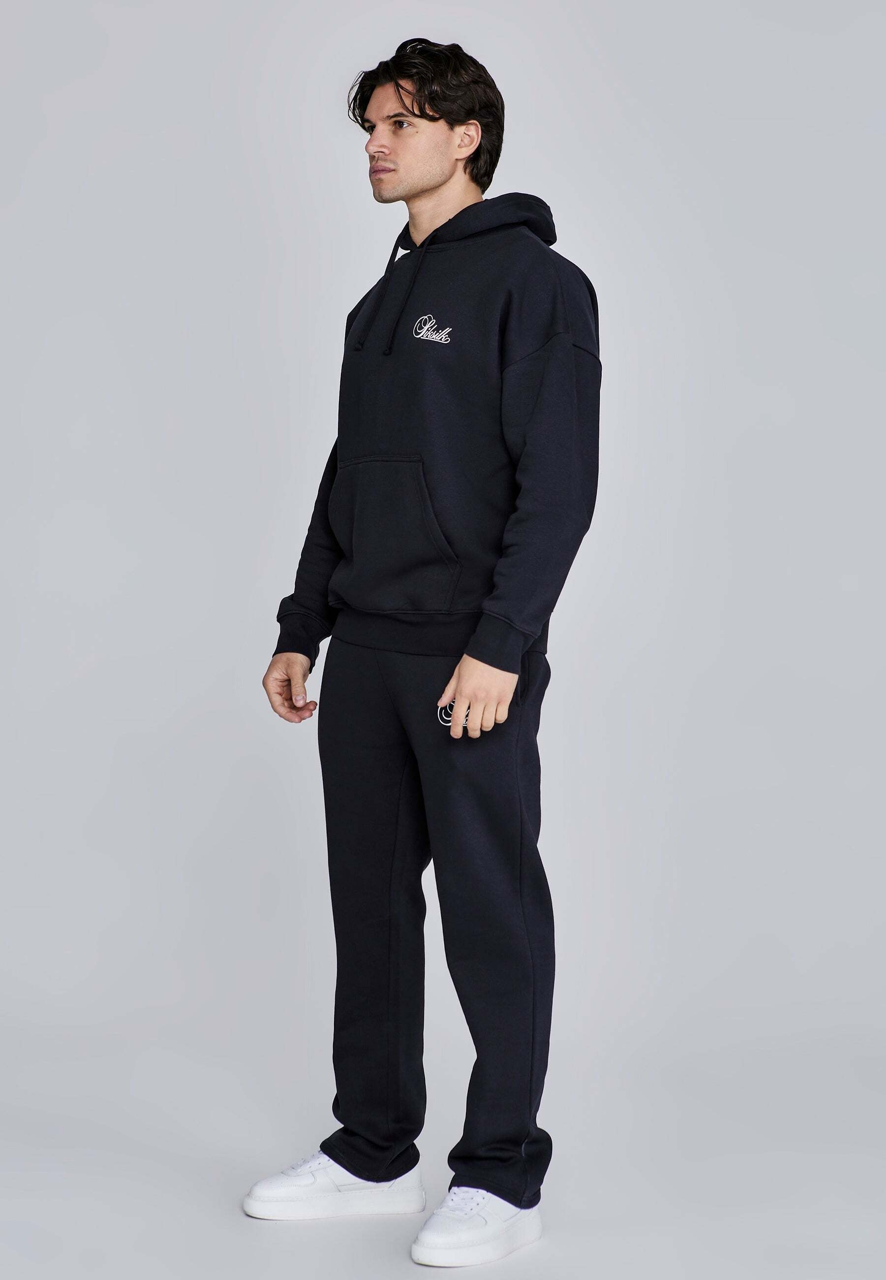 Siksilk Loungeanzug »Siksilk Kleidungsset Hoodie and Joggers Set«