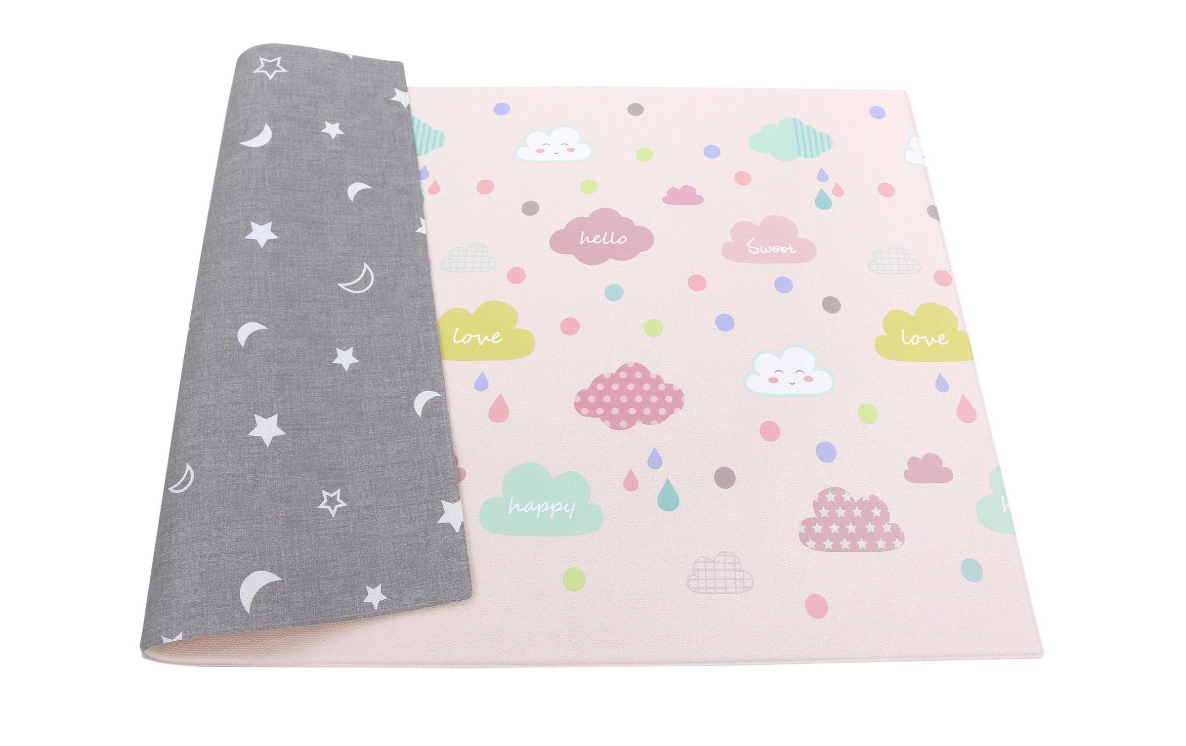 BabyCare Spielmatte »Happy Clouds, 185 x 125 cm«