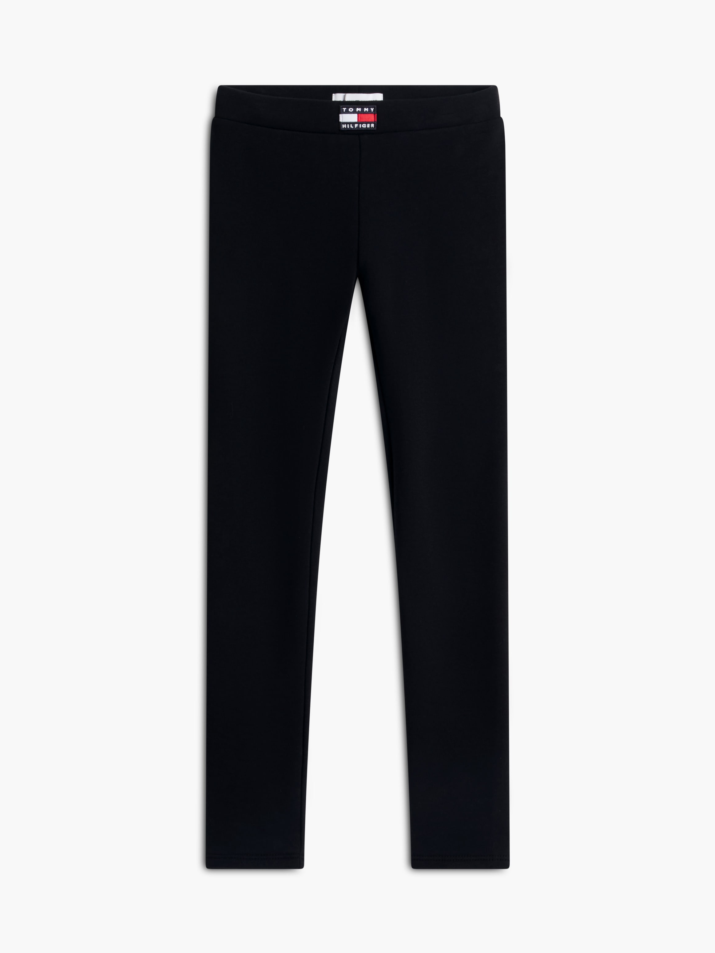 Tommy Hilfiger T-shirt & leggings »HERITAGE CREW NECK + LEGGINGS« Ensemble, 2 qualité sweat, coupe régulière, coton pur, enfants jusqu'à 16 ans