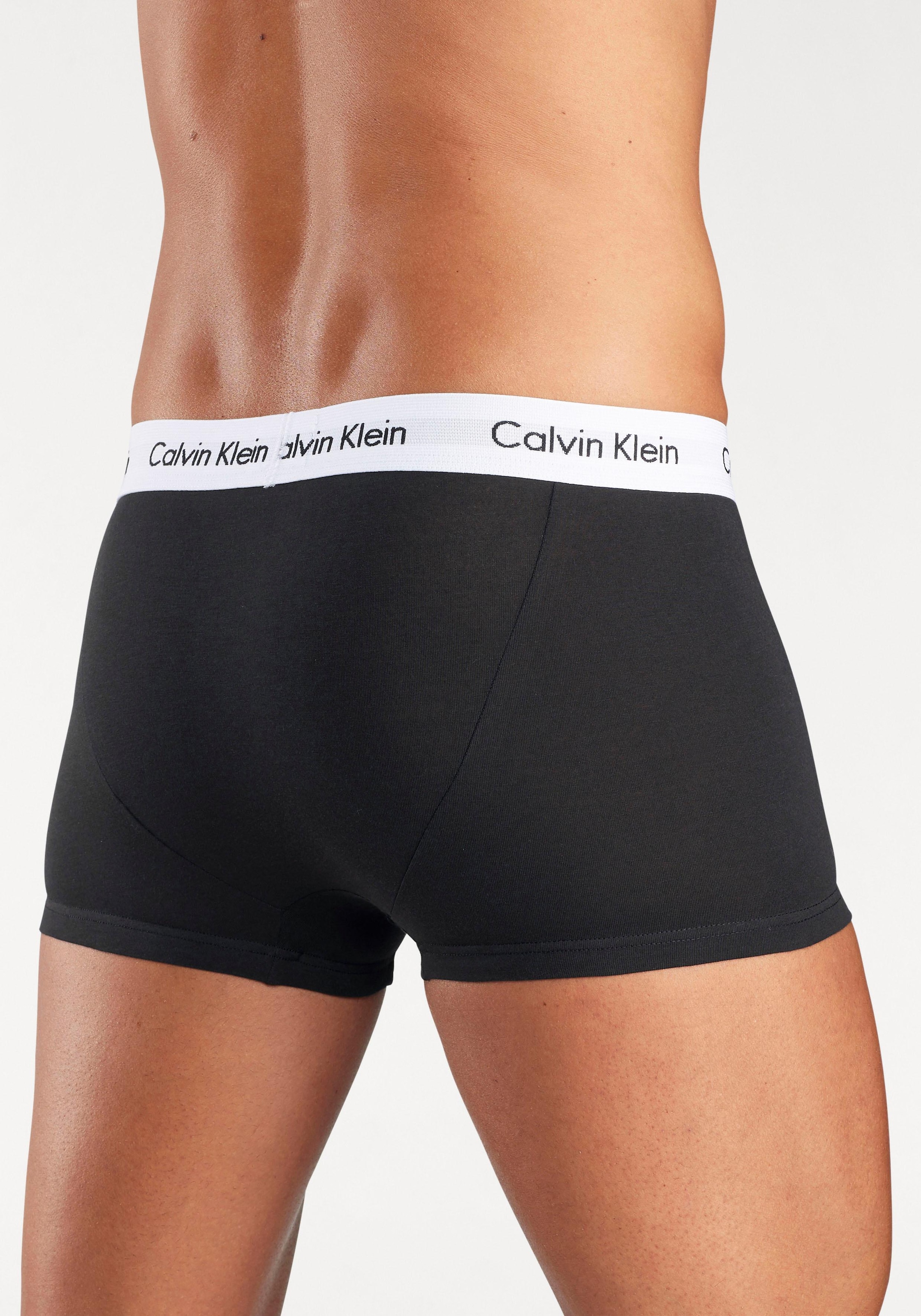 Calvin Klein Underwear Boxer »Hipster 3 PACK«, (3 St.), mit weissem Webbund