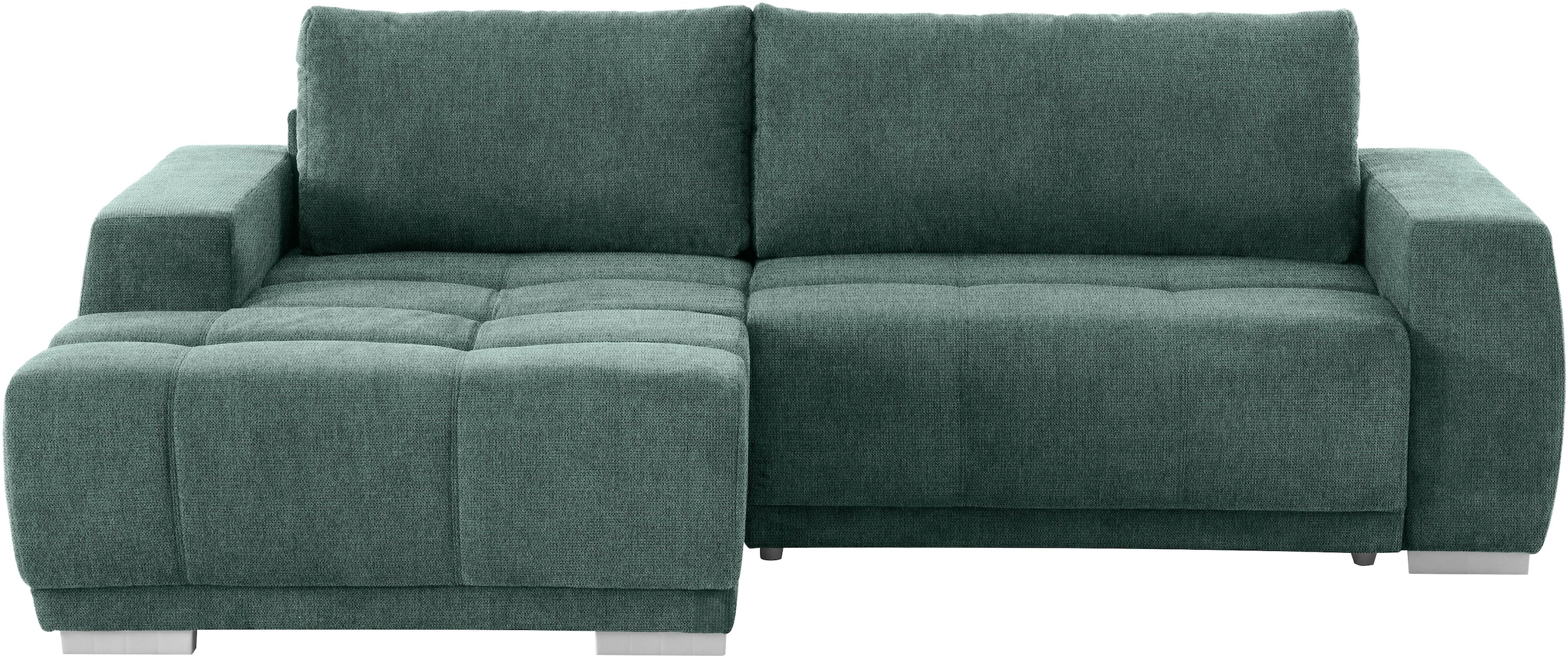 INOSIGN Ecksofa »Bolero L-Form« wahlweise mit Bettfunktion & Bettkasten