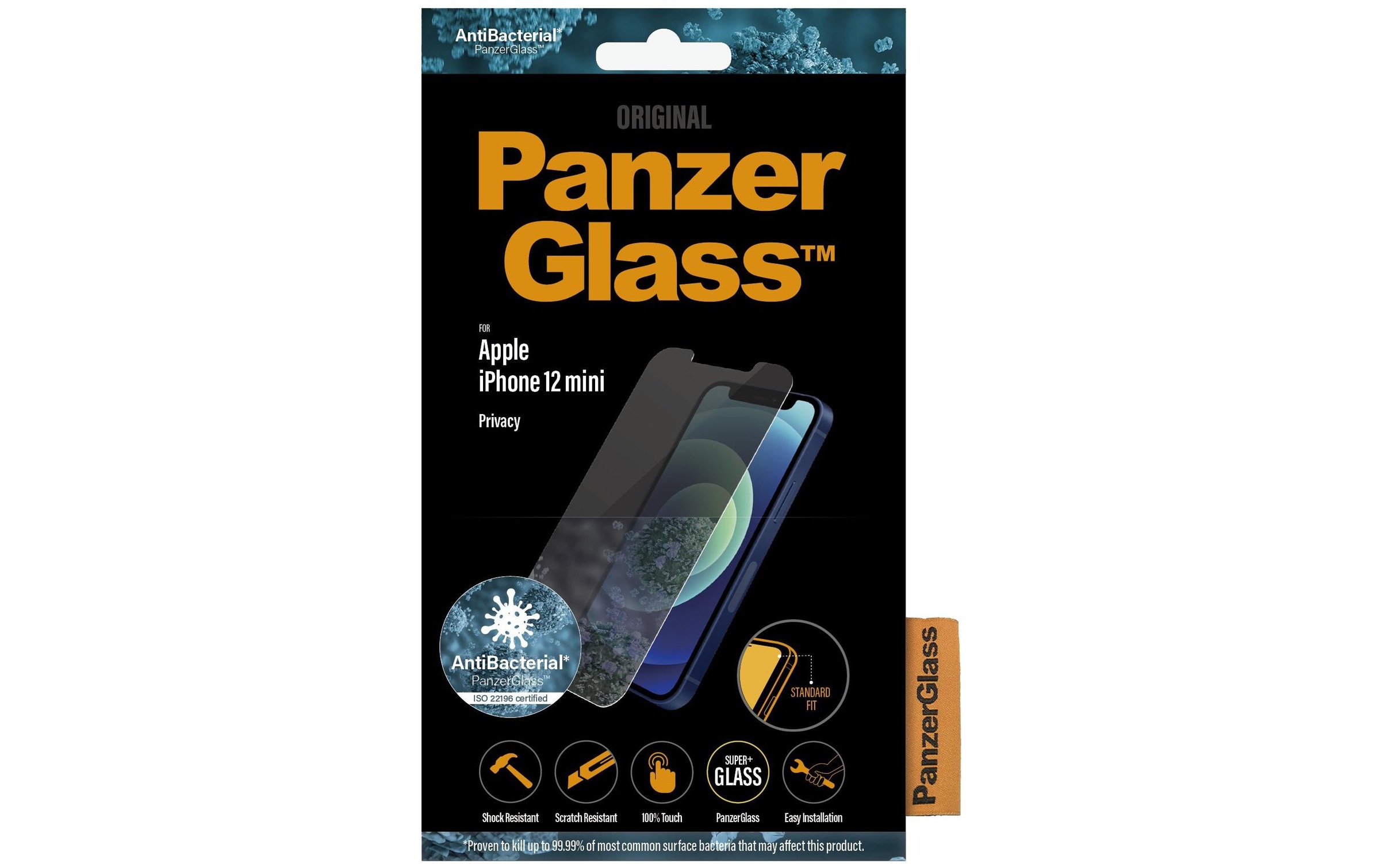 Image of PanzerGlass Displayschutzglas »Displayschutz Standard«, für iPhone 12 mini, Nicht 100% bis an den Rand deckend, Ohne Rahmen bei Ackermann Versand Schweiz