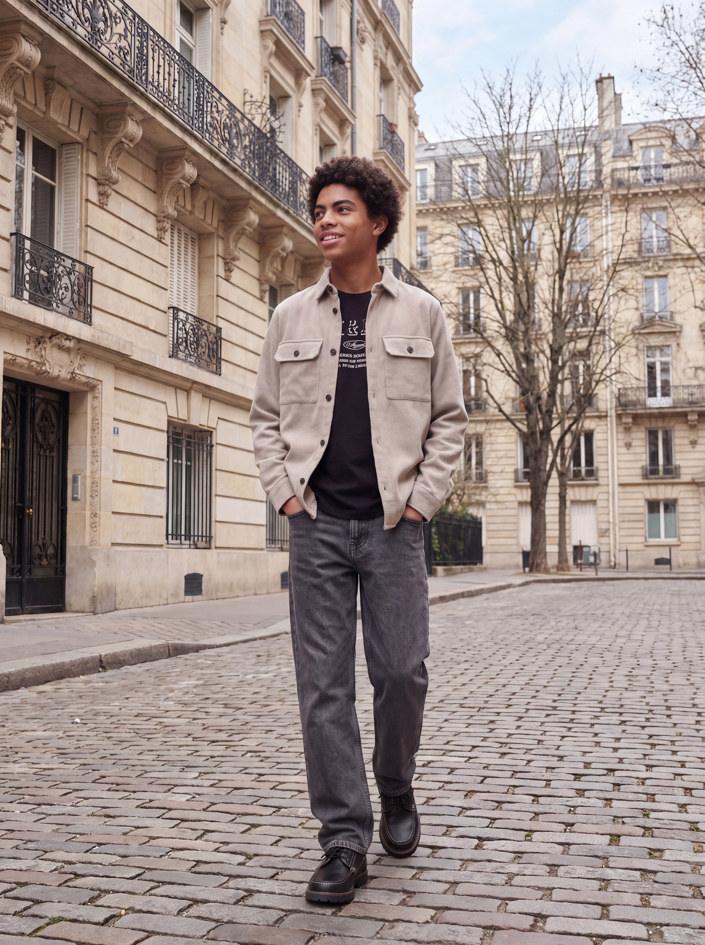 Jack & Jones Junior Langarmshirt »JJEDENVER LOGO TEE LS O-NECK SN JNR« Baumwolle, relaxed fit