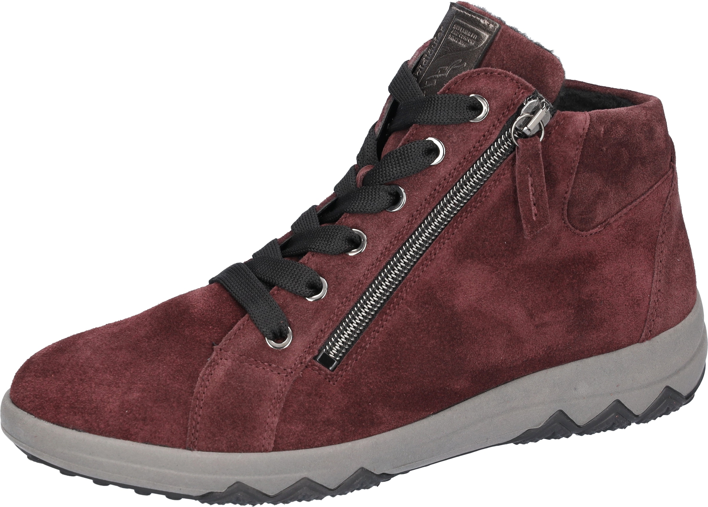 Image of Waldläufer Sneakerboots "H-TERESA" Schnürboots, Stiefelette, Bequemschuh in Komfortweite H (= sehr weit)