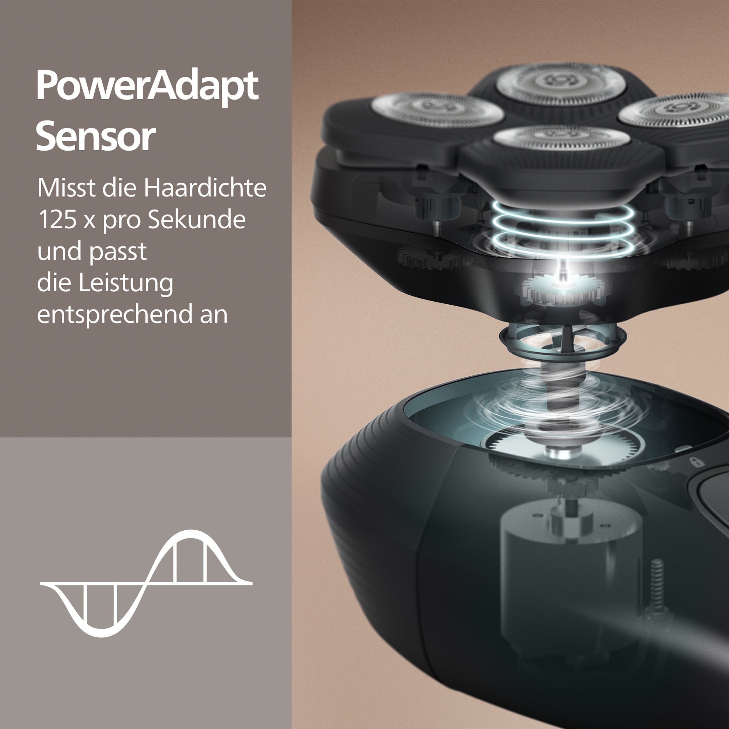 Philips Tondeuse à cheveux »HS5980/15« mit 36 ComfortCut-Klingen, nass und trocken verwendbar