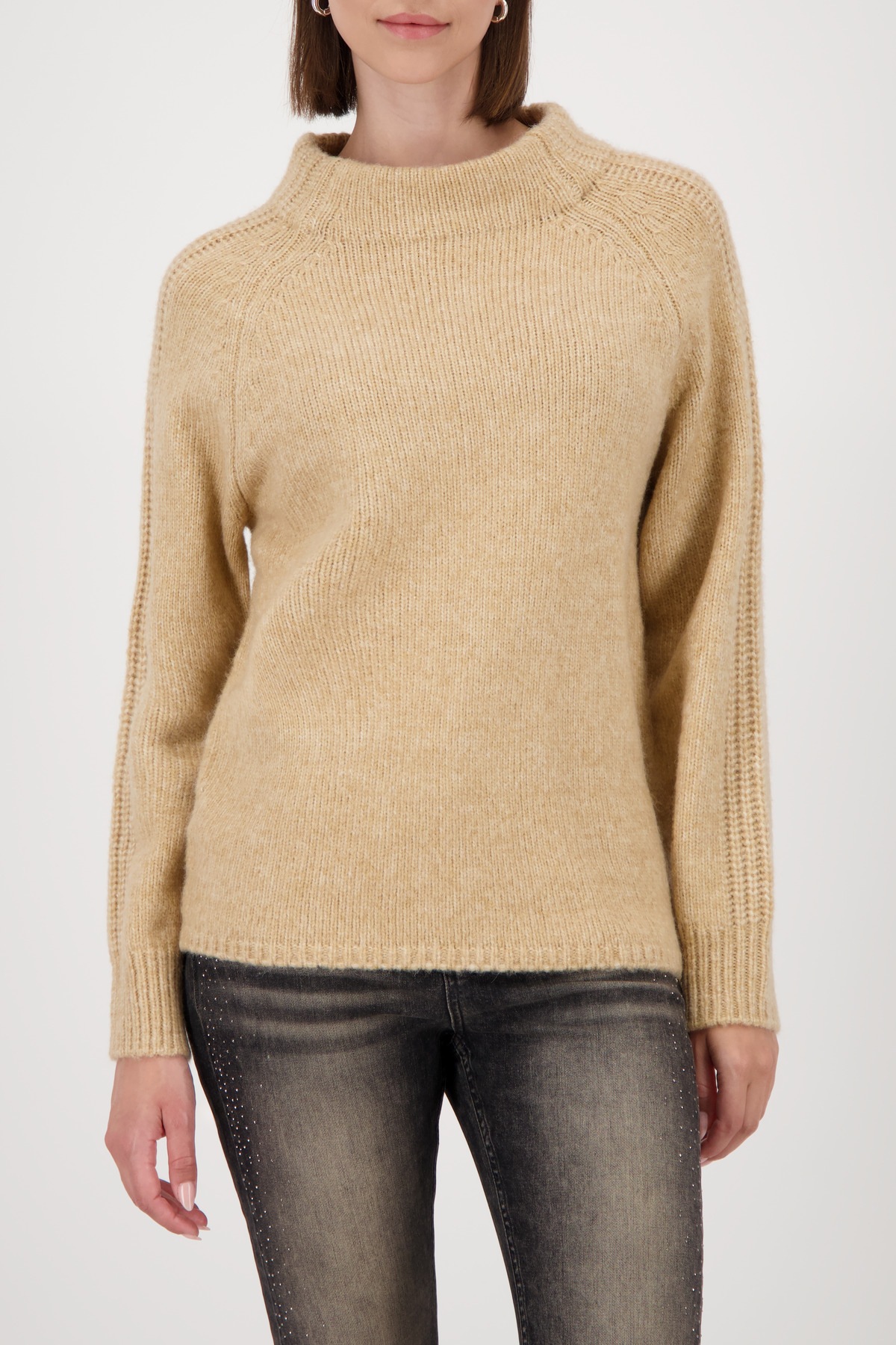 Image of Monari Strickpullover Regular fit mit Rundhalsausschnitt