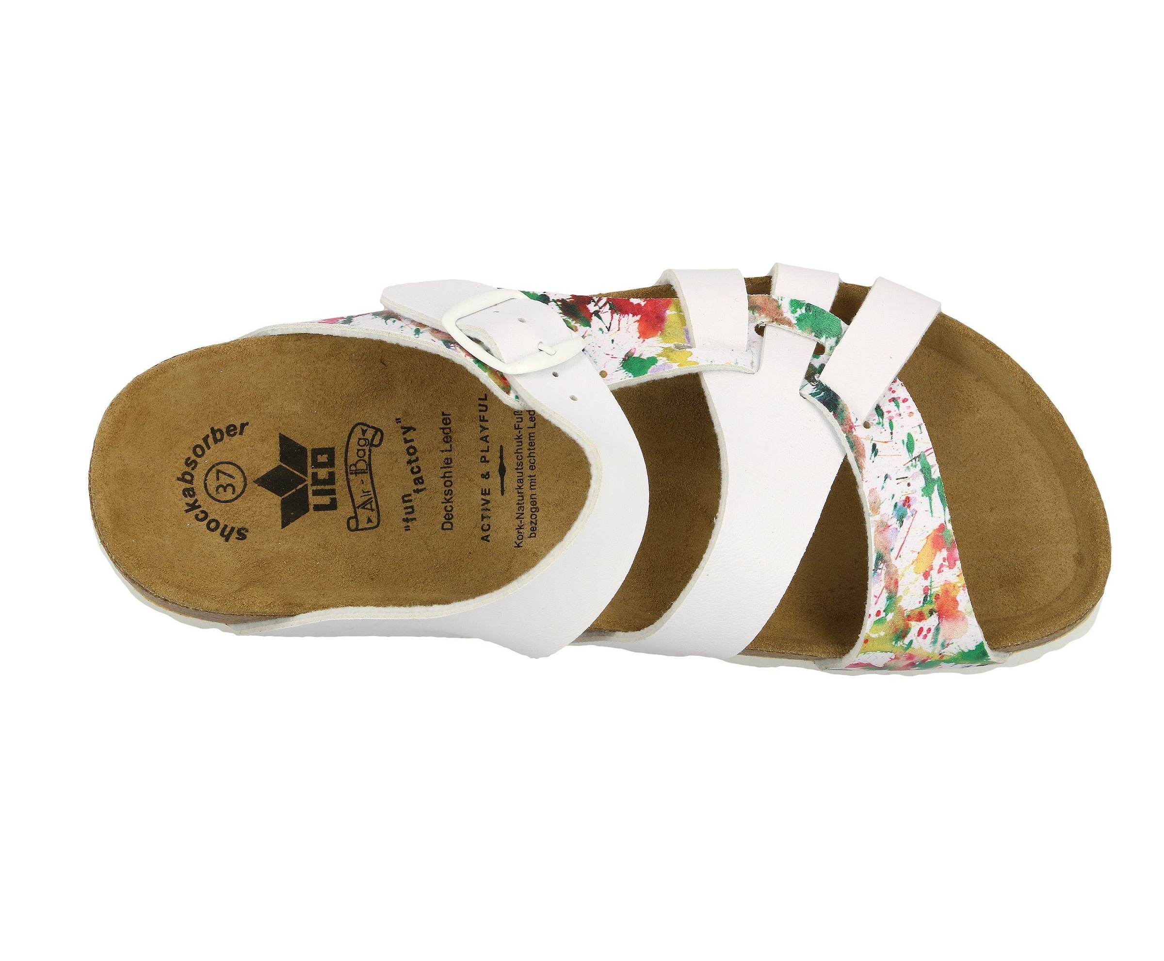 Lico Pantolette »Pantolette Bioline Klecks«