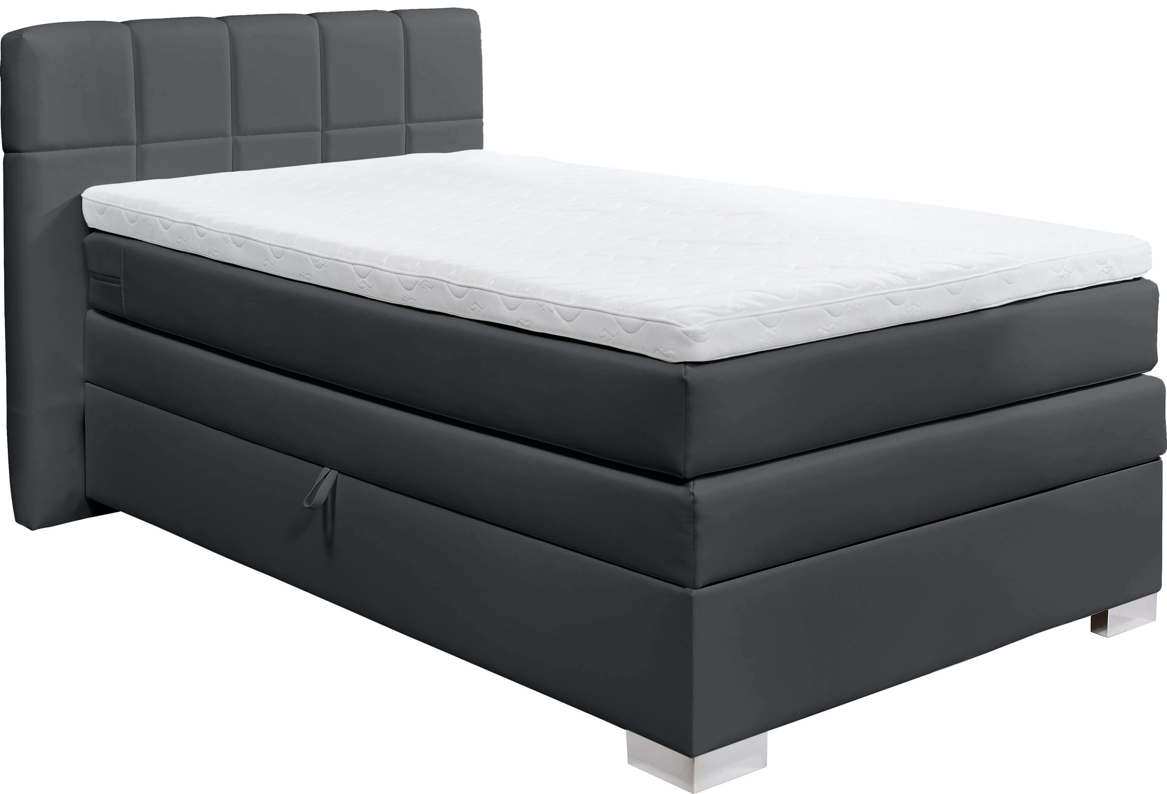 Home affaire Boxspringbett "Airdrie" inkl. Bettkasten und Topper