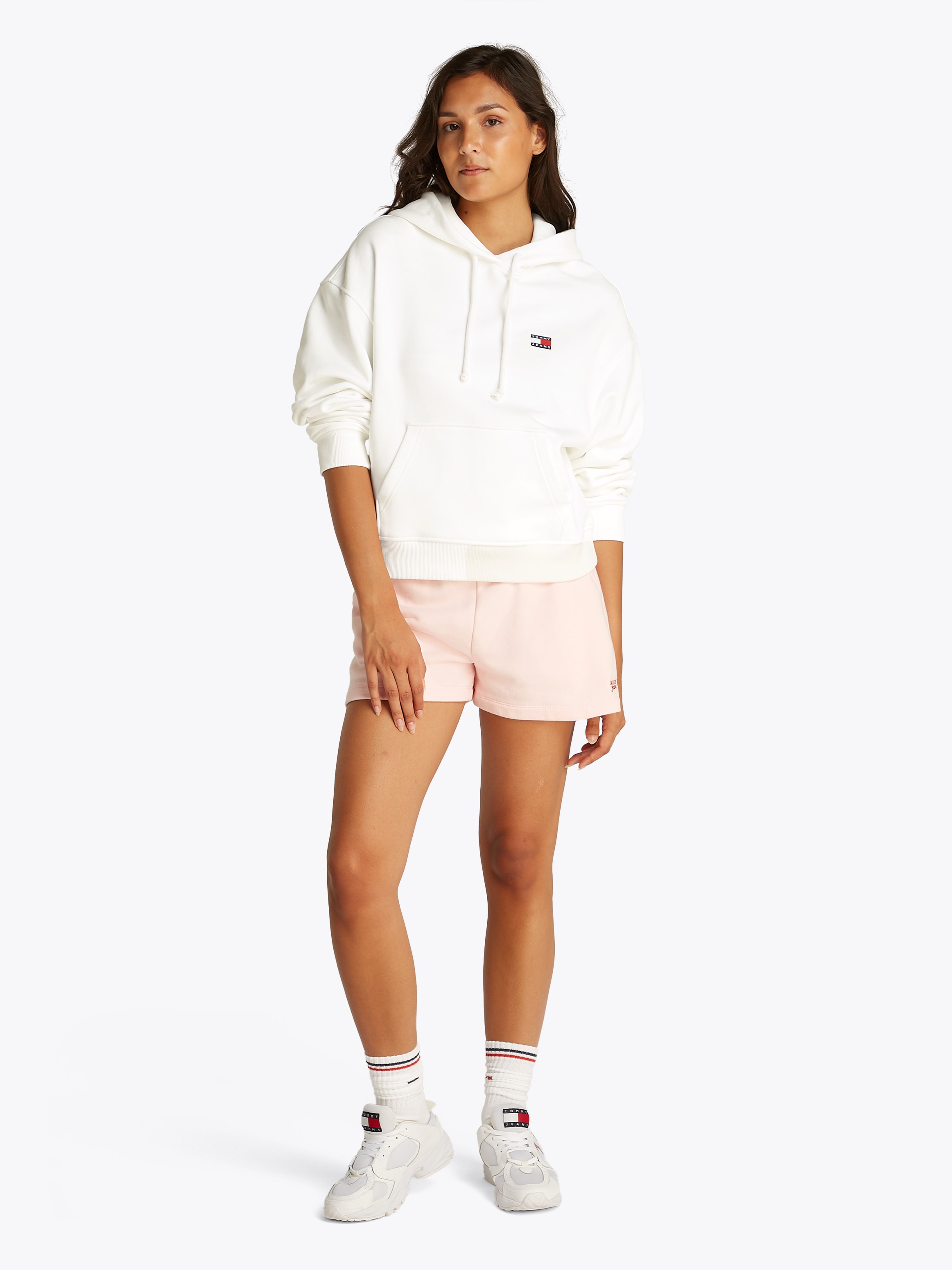 Tommy Jeans Hoodie »TJW BXY BADGE HOODIE EXT«, mit Logo-Badge