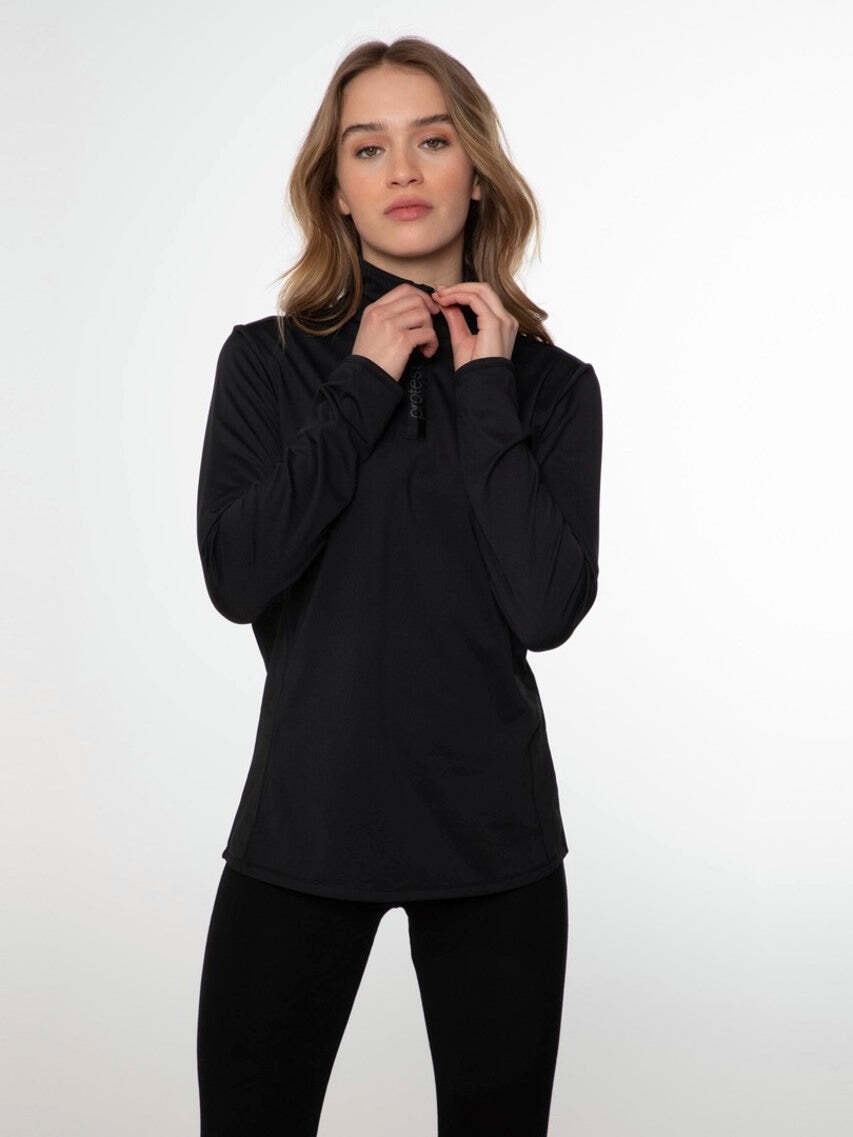 Protest Stehkragenpullover »Fleecepullover FABRIZ 1/4«