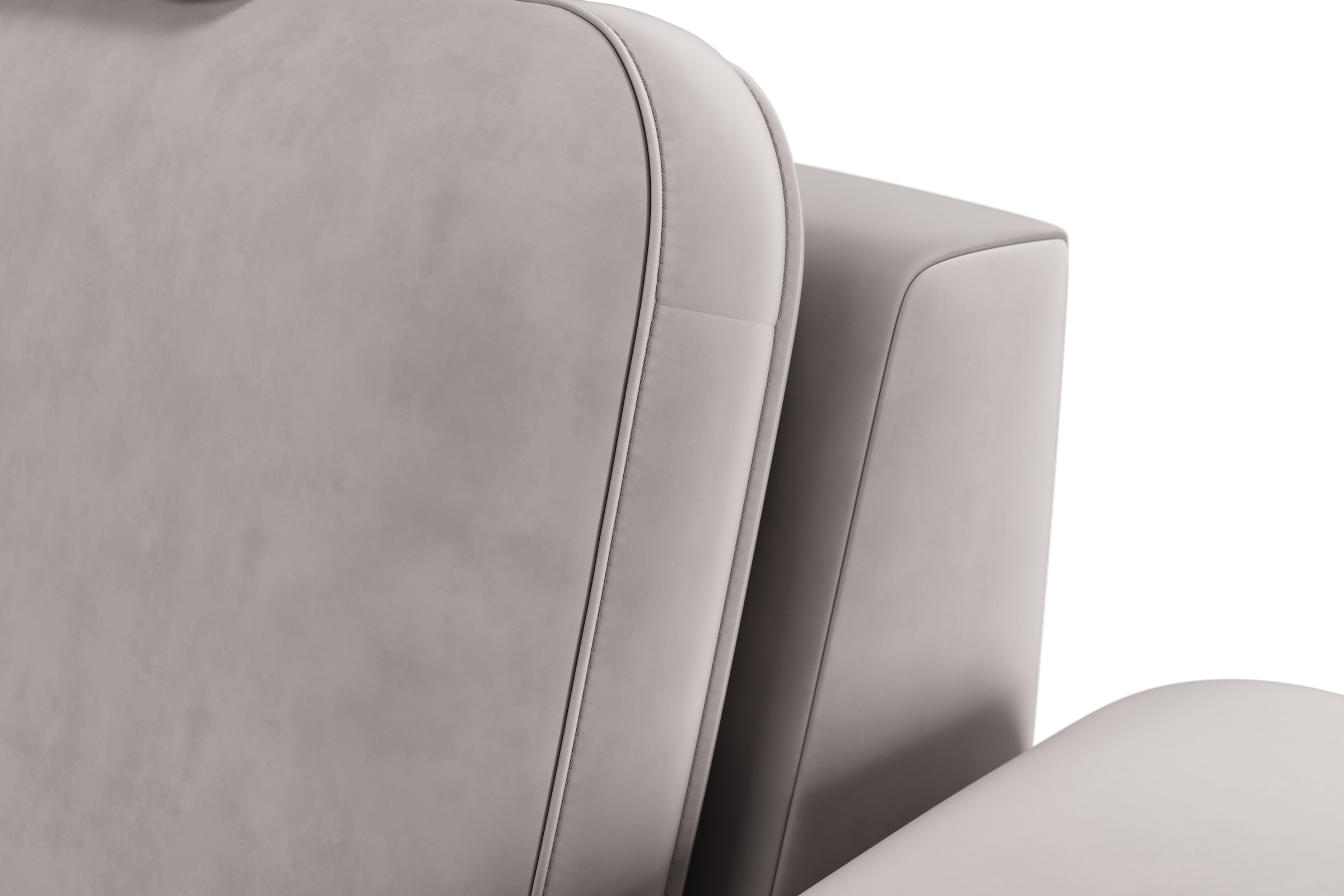 sit&more Wohnlandschaft »Bendigo U-Form« inklusive Sitztiefenverstellung, Bodenfreiheit 12 cm, in 2 Fussfarben