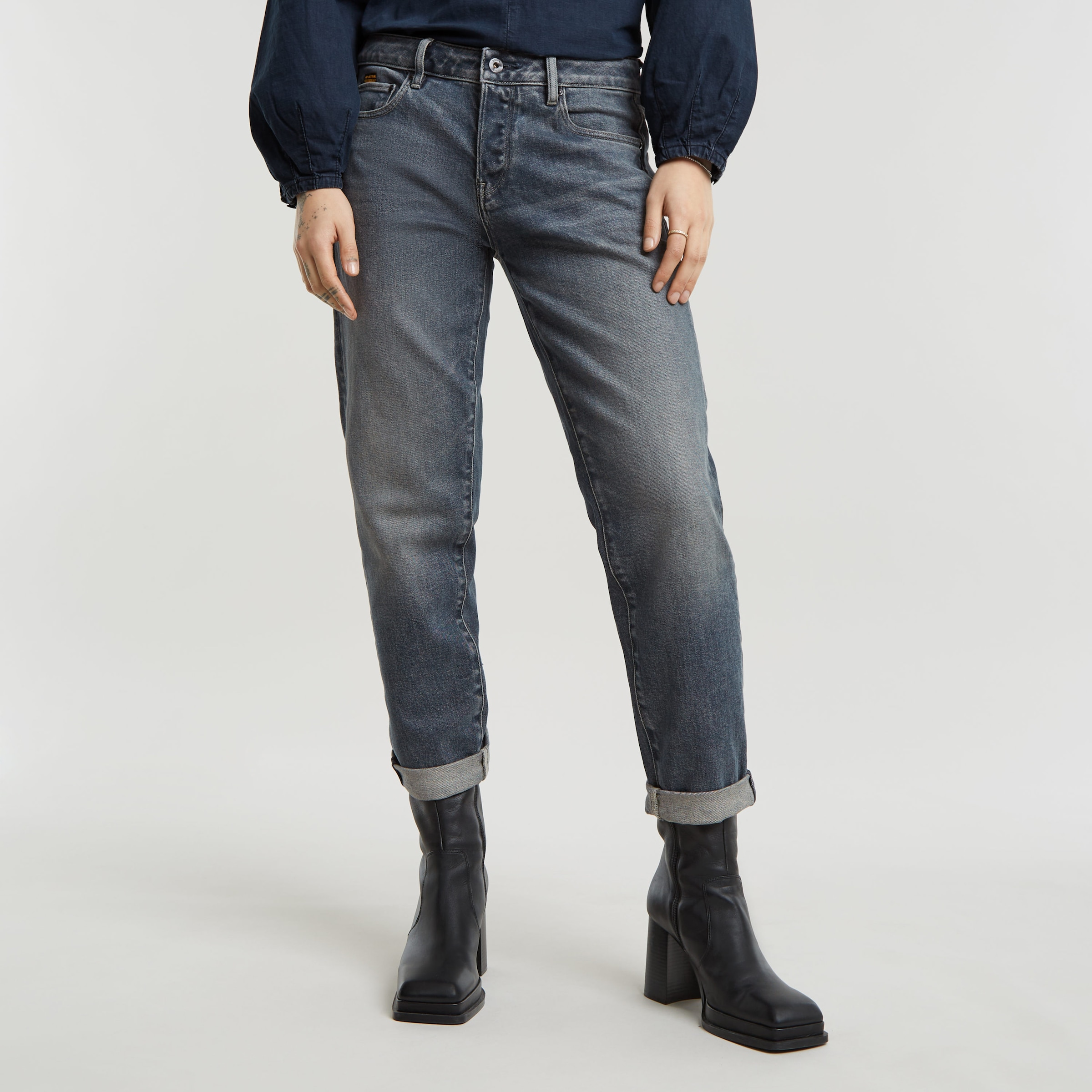 G-STAR Boyfriend-Jeans »Kate«, Baumwollstretch Denim Qualität für hohen Tragekomfort