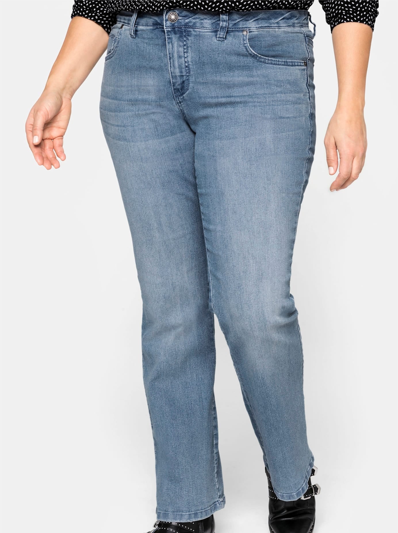 Sheego Bequeme Jeans, (1 tlg.)