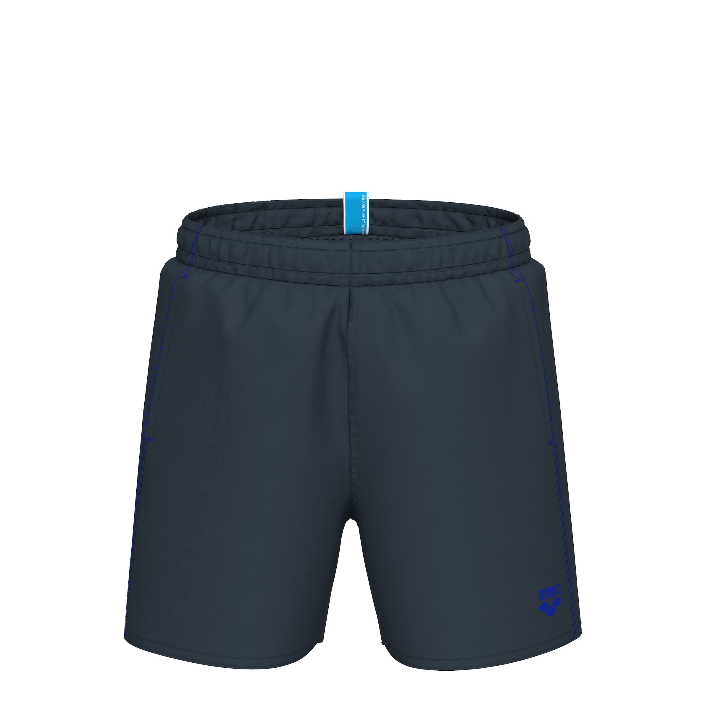 Arena Badeshorts »BOYS' BEACH BOXER SOLID R« mit Seitentaschen, mit innenliegendem Kordelzug, schnelltrocknend