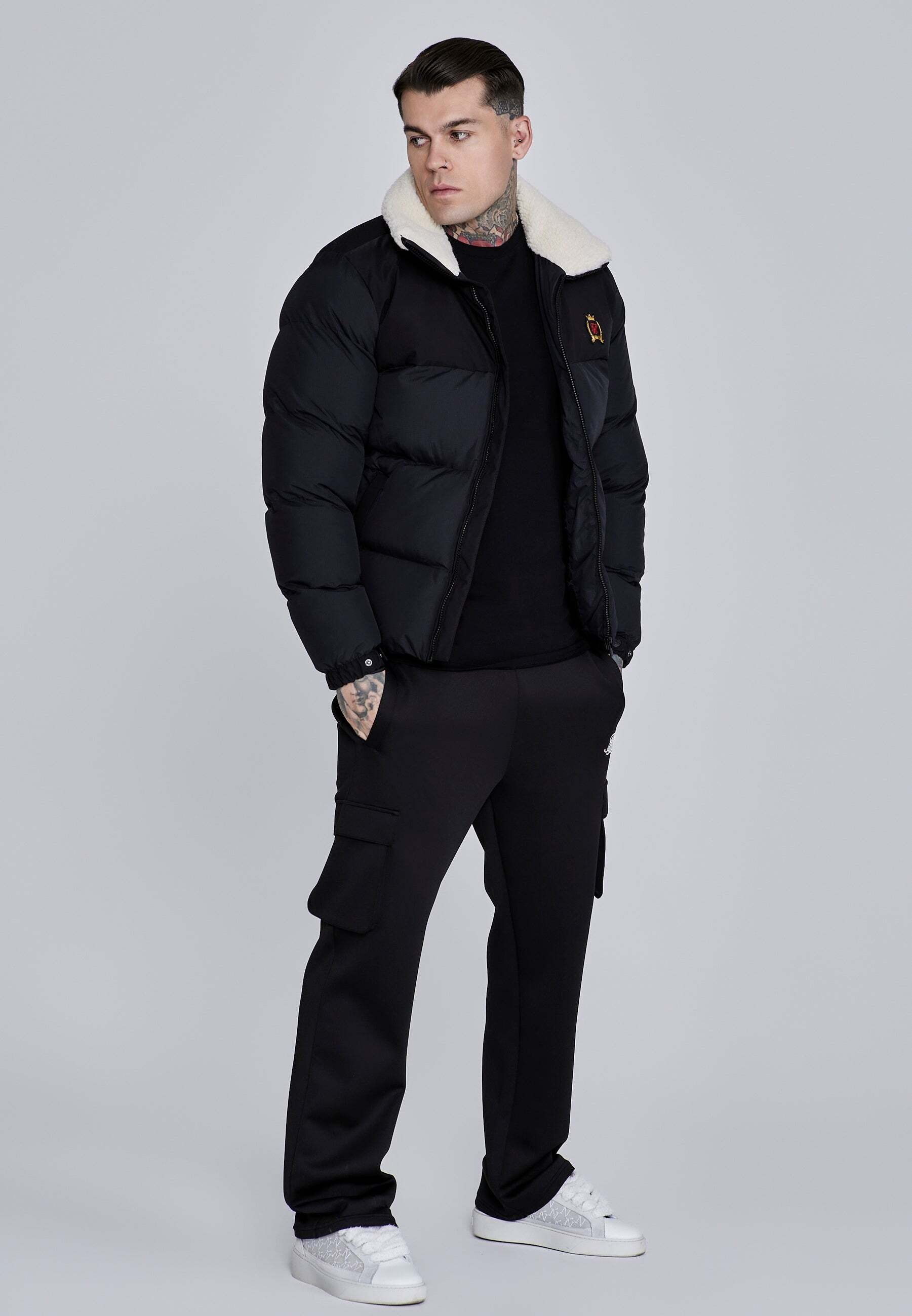 Siksilk Veste d'hiver »Siksilk Winterjacke Puffer«