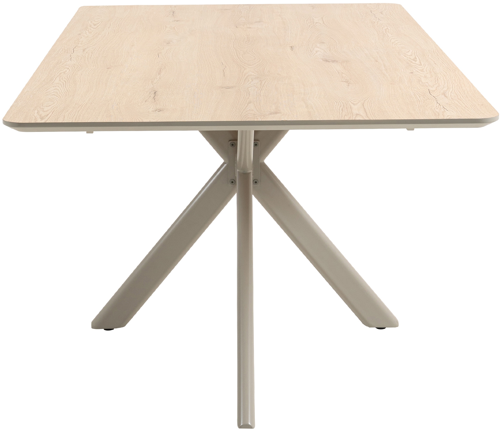 Duo Collection Table de salle à manger »Tisch Livia« 1 cuis tlg. Revêtement mélaminé, couleurs cachemire