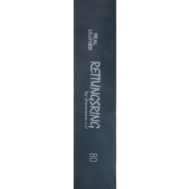 ♕ RETTUNGSRING by showroom 019° Ledergürtel, mit austauschbarer Schliesse »Felswand  Grau« versandkostenfrei kaufen