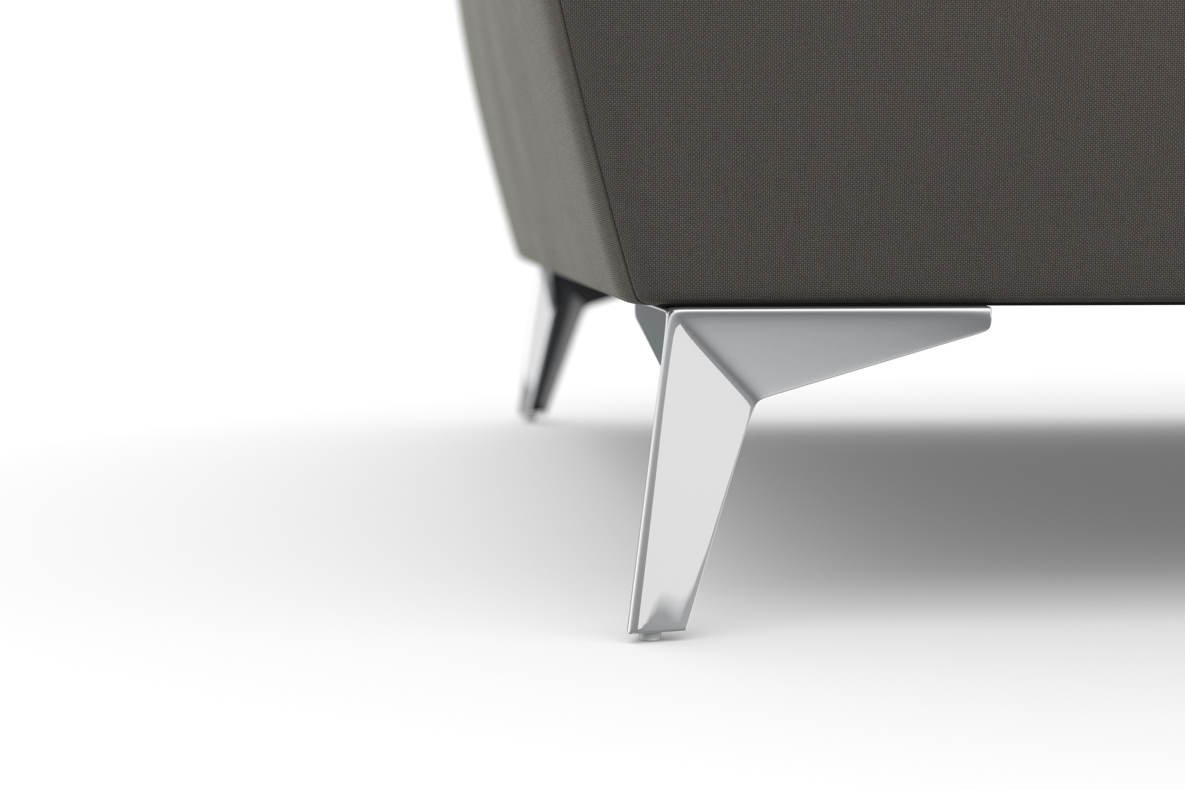 sit&more 2-Sitzer »Latigo« mit hochwertigen Metallfüssen