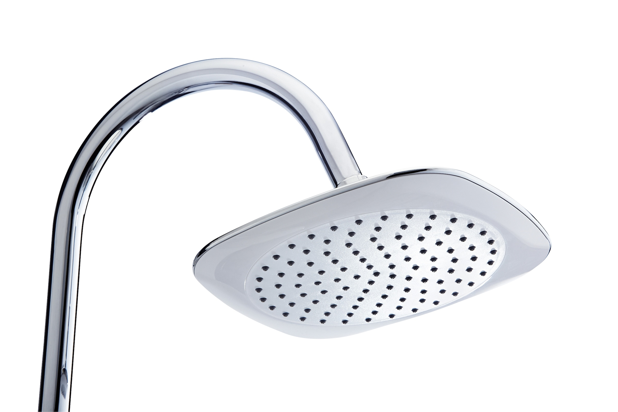 Schütte Brausegarnitur »Teneriffa« Set,  Überkopfbrausset Duschsystem Duschsäule Brauseset Regendusche, Chrom