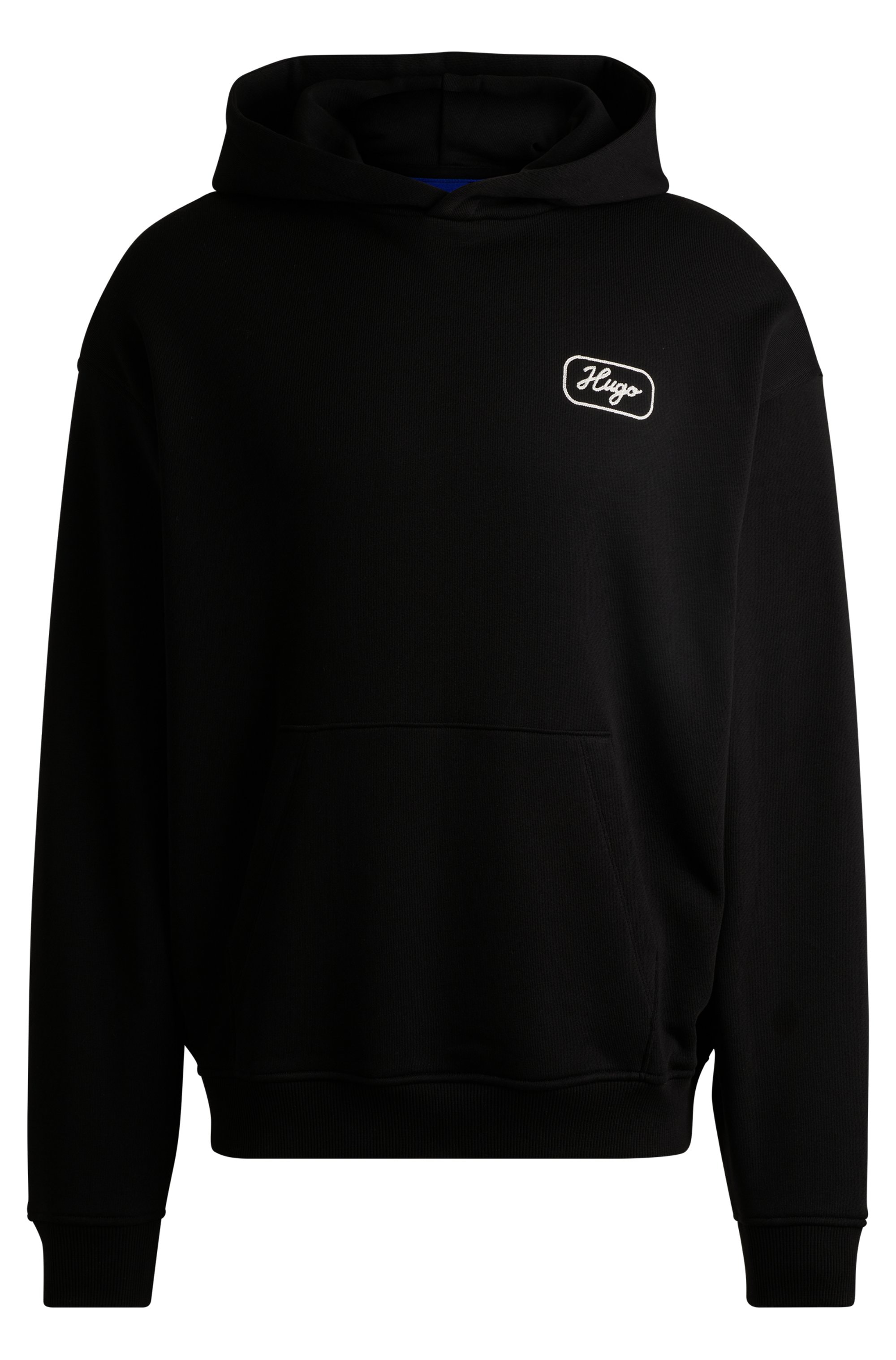 HUGO Blue Kapuzensweatshirt »Nualo«, mit grossem Logodruck hinten