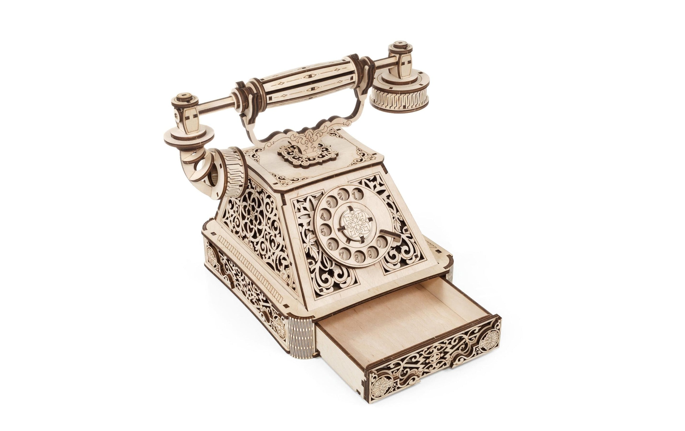   Modellbausatz »Eco-Wood-Art Retro Telefon« 232 Stk. tlg.