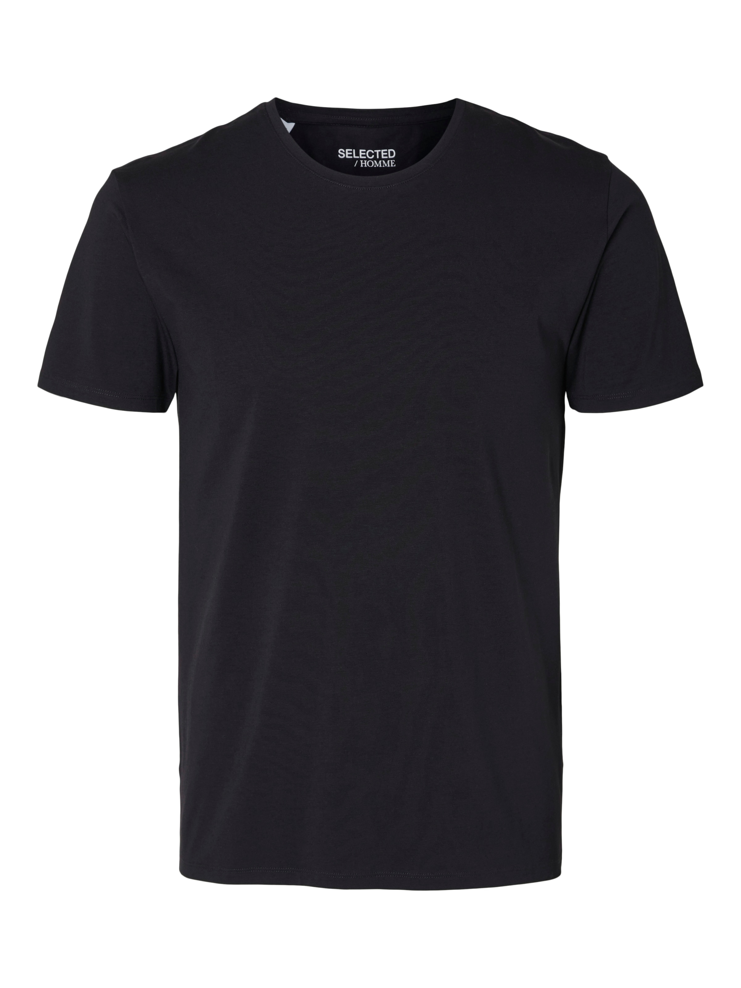 SELECTED HOMME Rundhalsshirt »SLHNEWPIMA SS O-NECK TEE NOOS«
