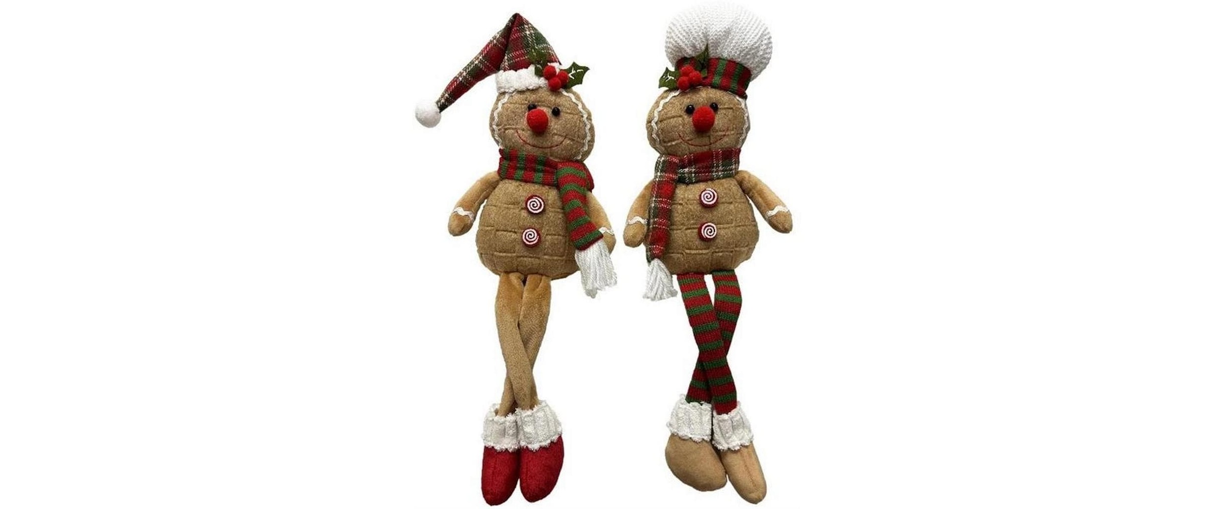 Image of Weihnachtsfigur "Dameco Lebkuchenmännchen 2er-Set"
