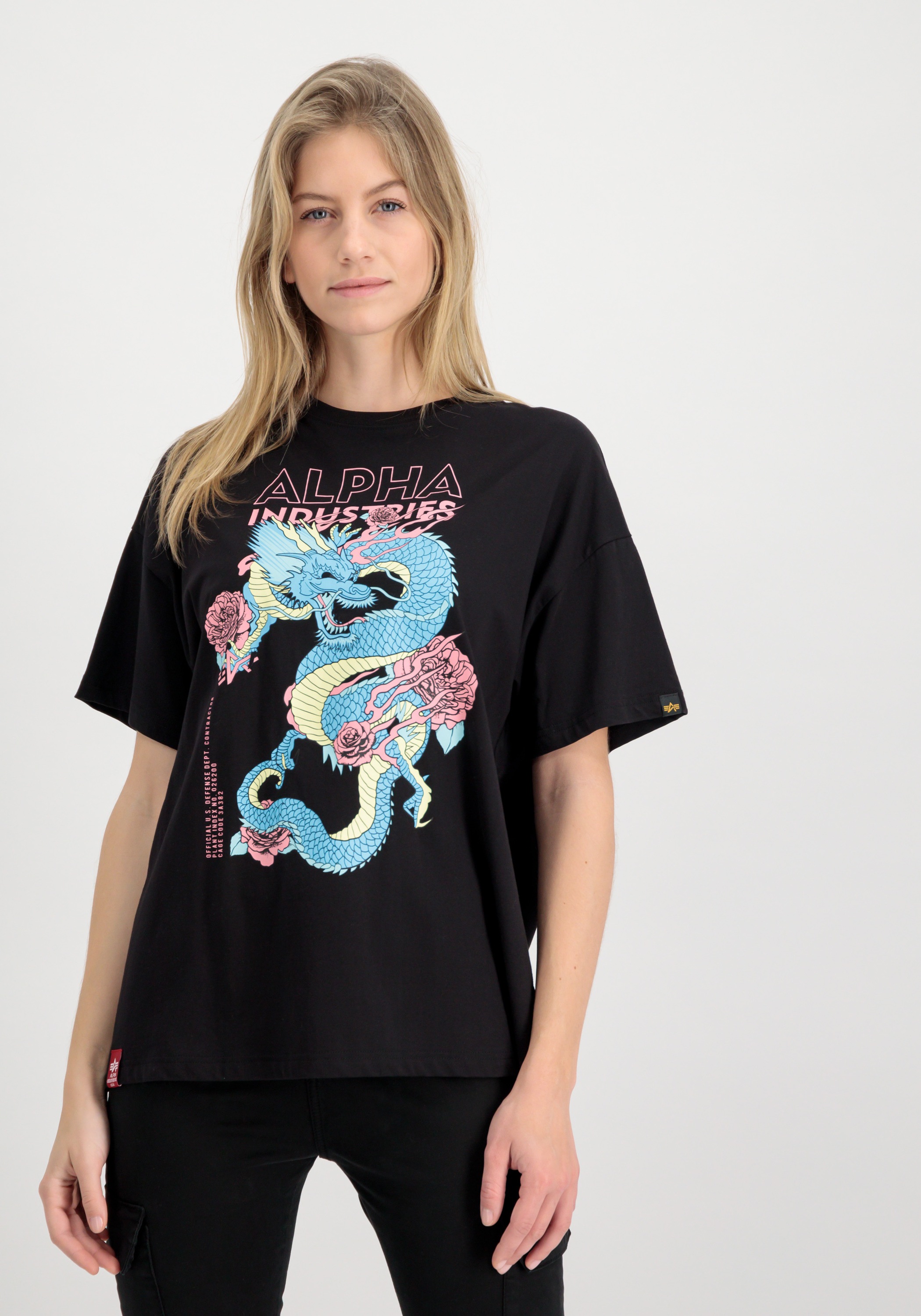 Image of Alpha Industries T-Shirt "Heritage Dragon OS T Women"