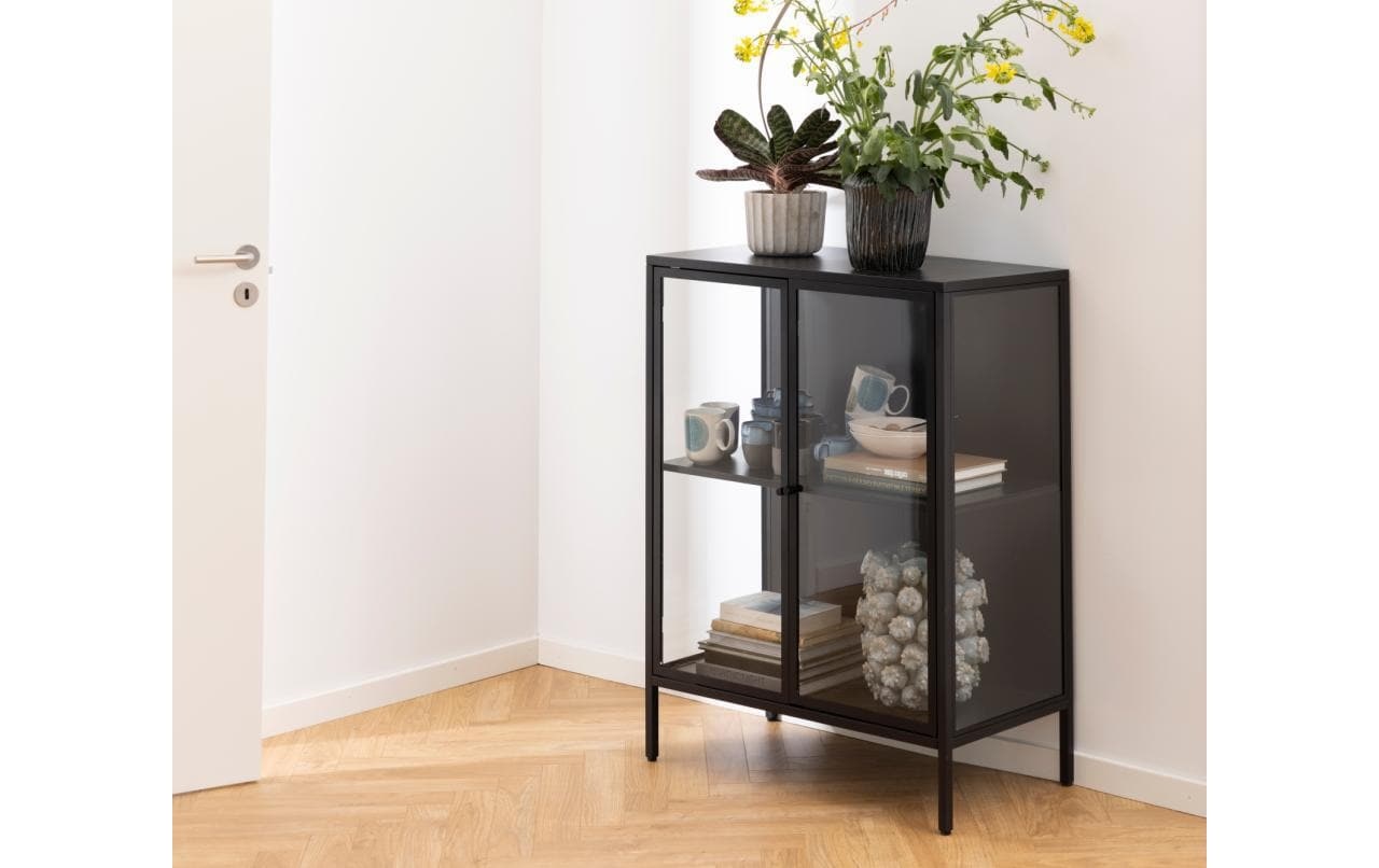 AC Design Kommode »Newcastle 80 x 40 x 98,7 cm, Schwarz«