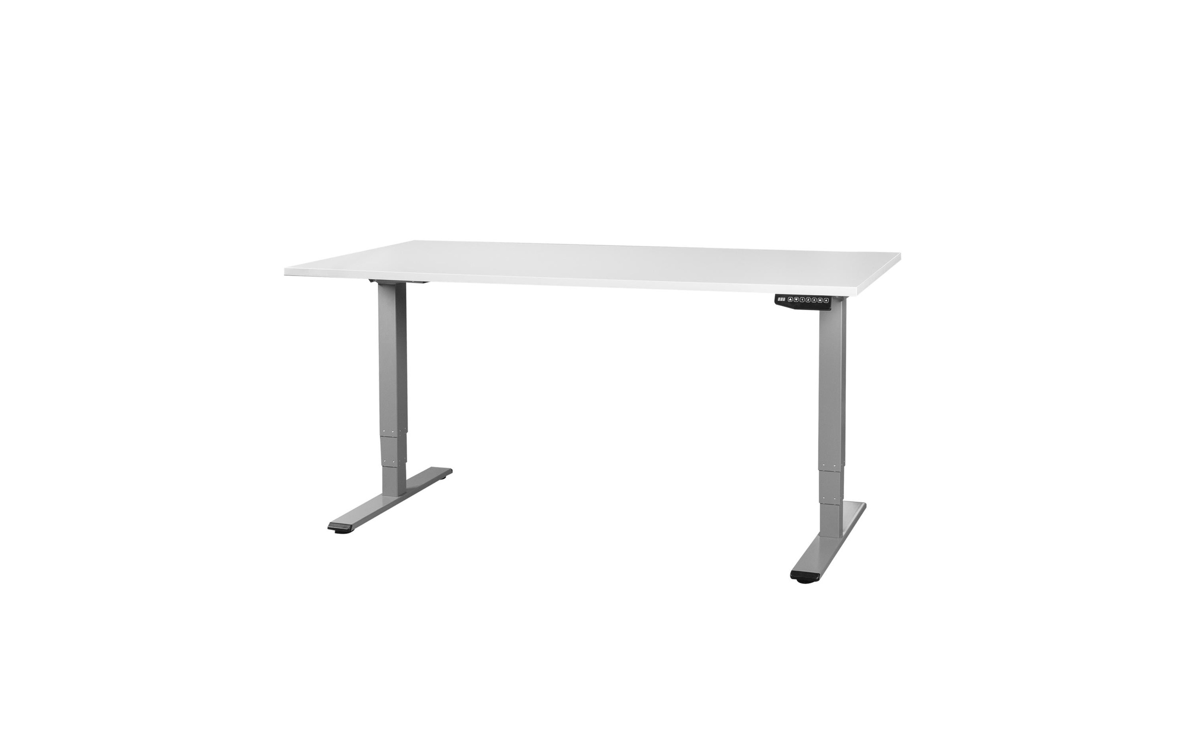 Image of Schreibtisch "Contini ET225E 1,6 x 0,8 m, Dunkelgrau/Grau"