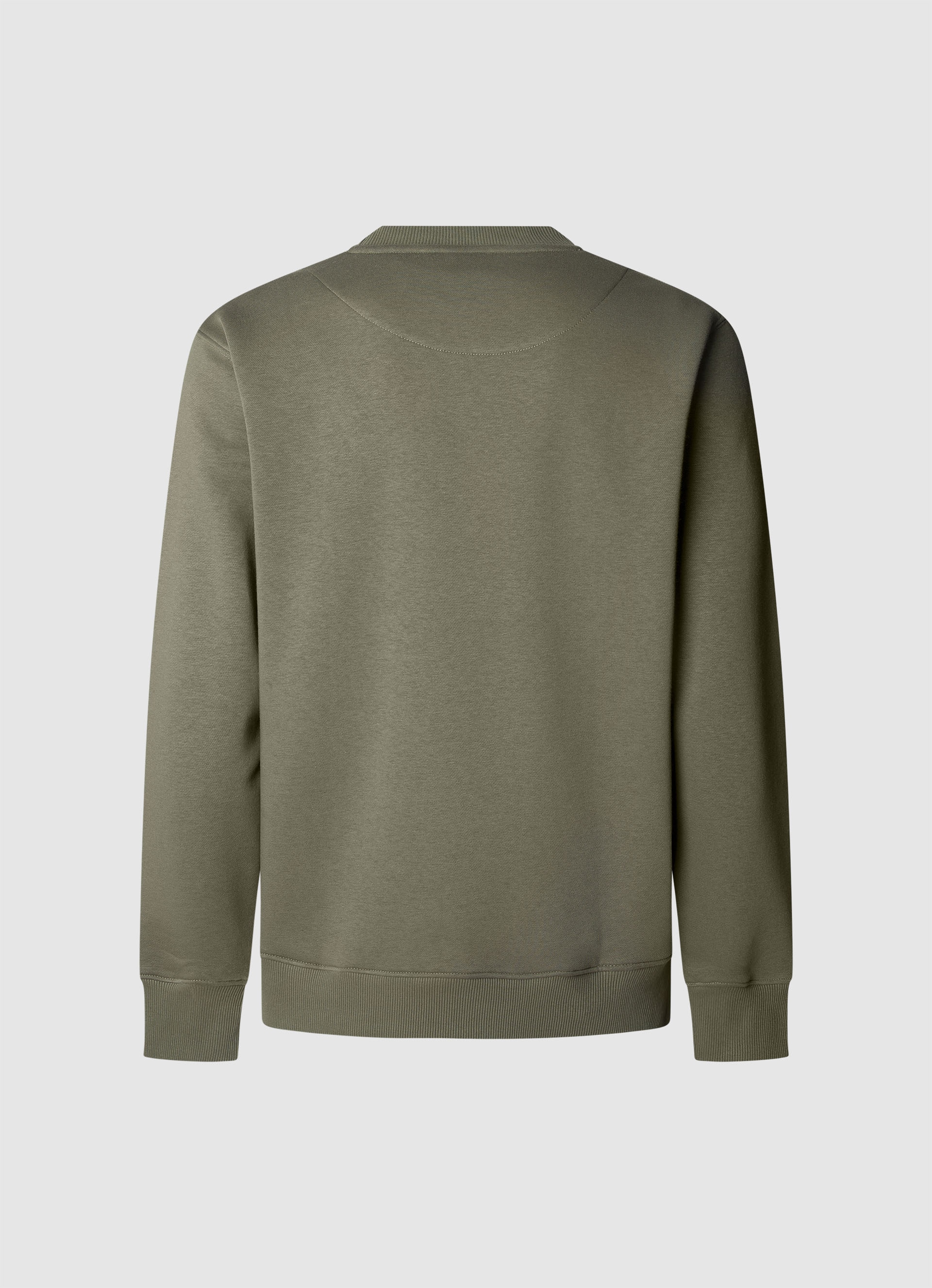 Pepe Jeans Sweatshirt »MACBETH SMALL LOGO PLAIN CREW«, mit Rundhals, Label-Stitching