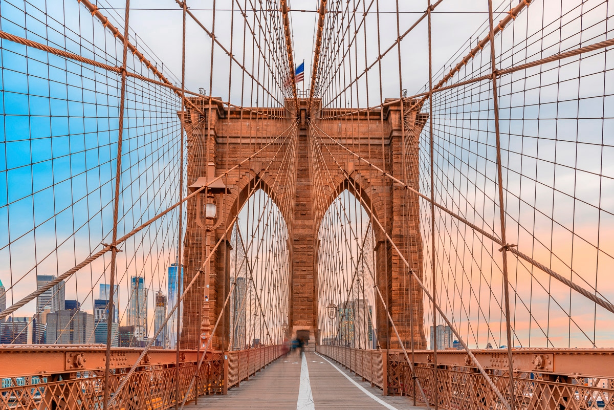 Image of Papermoon Fototapete "Brooklyn Brücke"