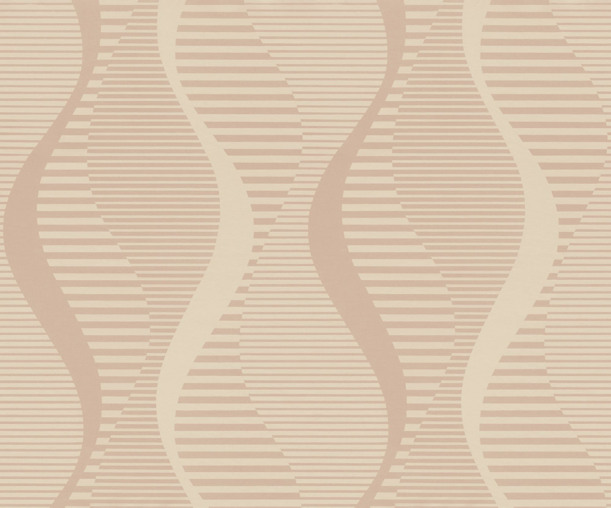 Komar Fototapete »Vlies Fototapete - Pulse Pattern - Grösse 300 x 250 cm« Motiv | bedruckt glatt