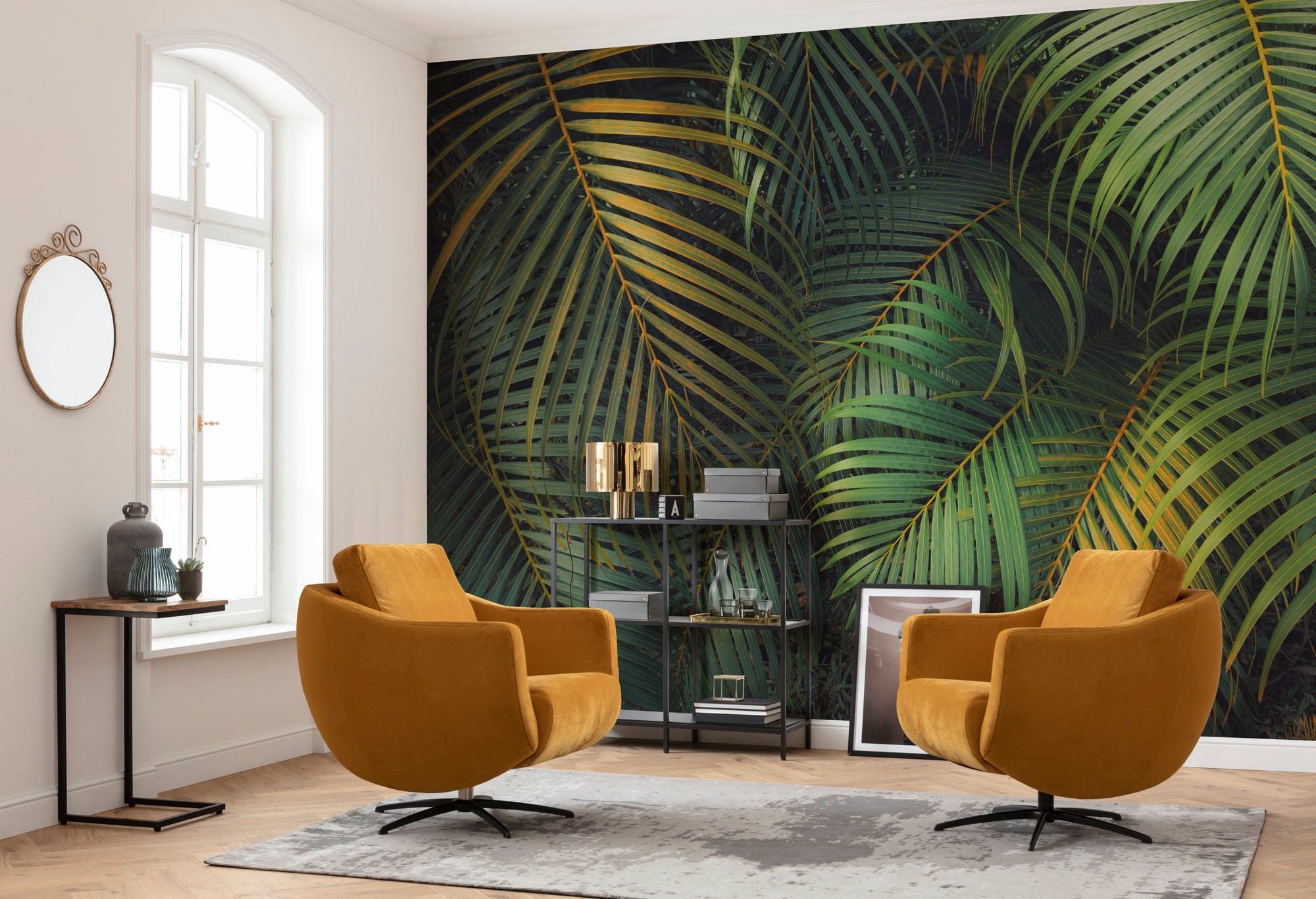 Image of Komar Fototapete "Digitaldruck Vlies - Amazon Fern - Grösse 400 x 250 cm" bedruckt glatt Wohnzimmer, Schlafzimmer