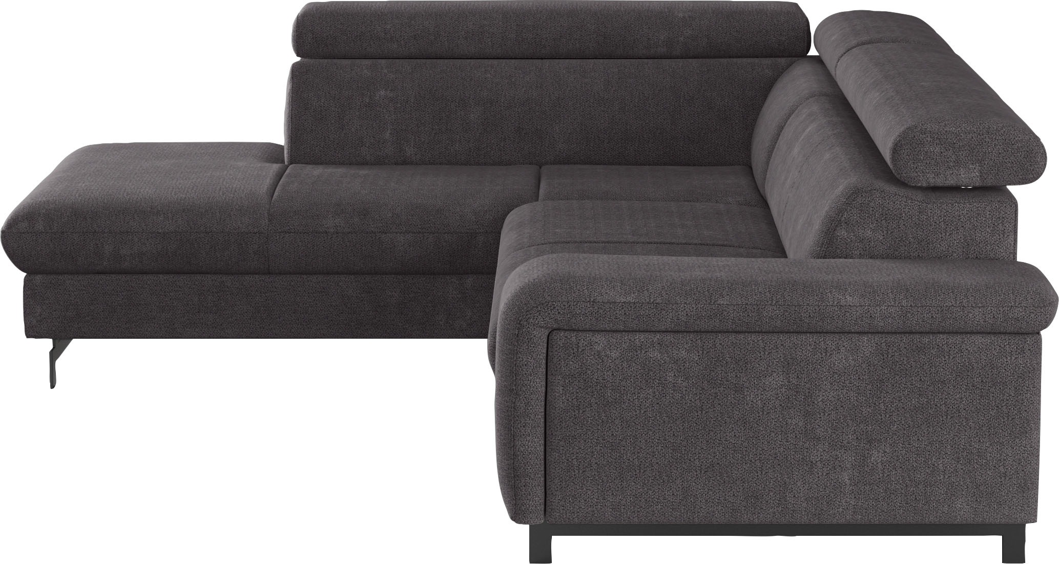COTTA Ecksofa »Emma L-Form«, mit Kopfteilverstellung, wahlweise mit Bettfunktion & Bettkasten