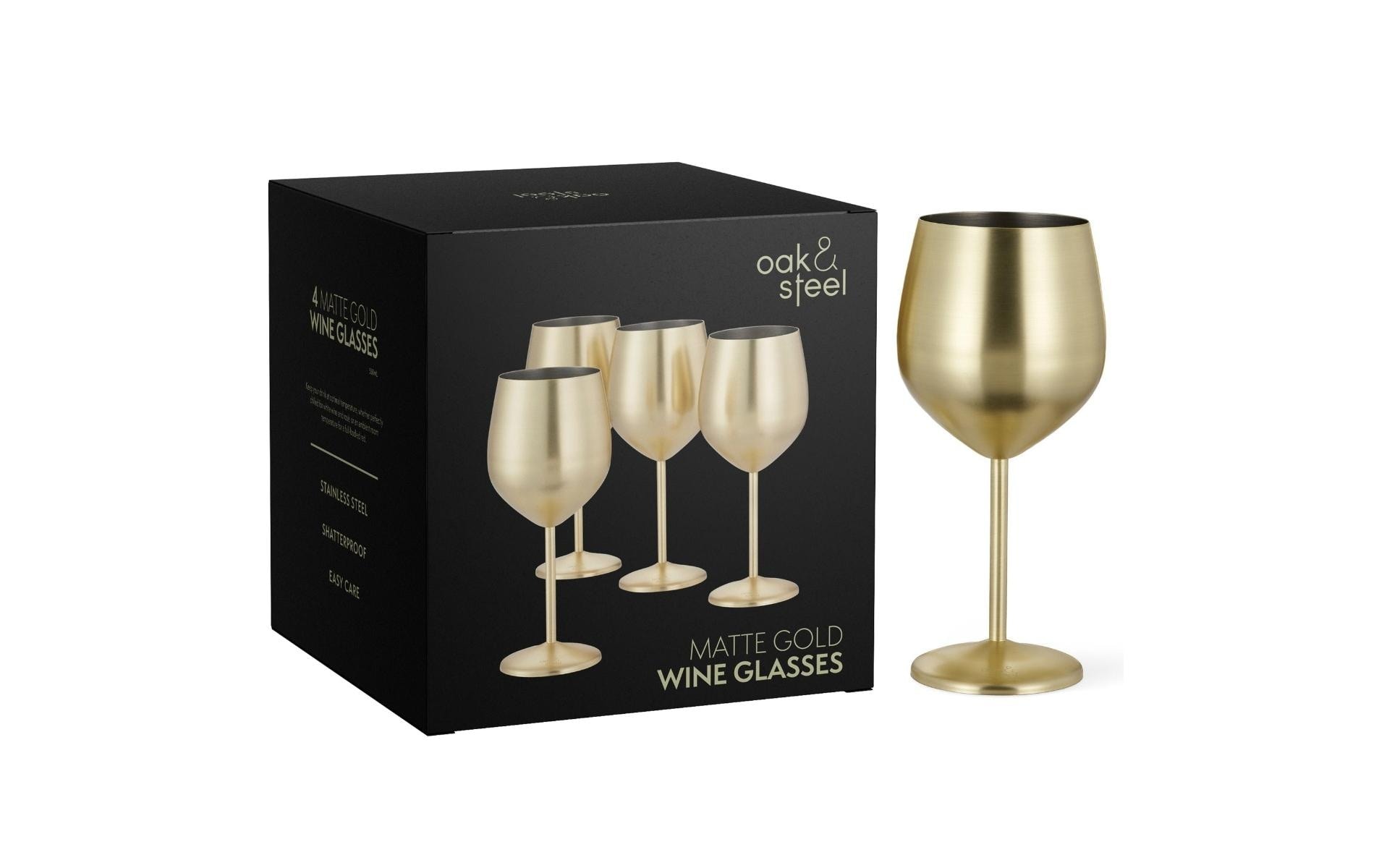   Weinglas »Oak & Steel 500 ml, 4 Stück«