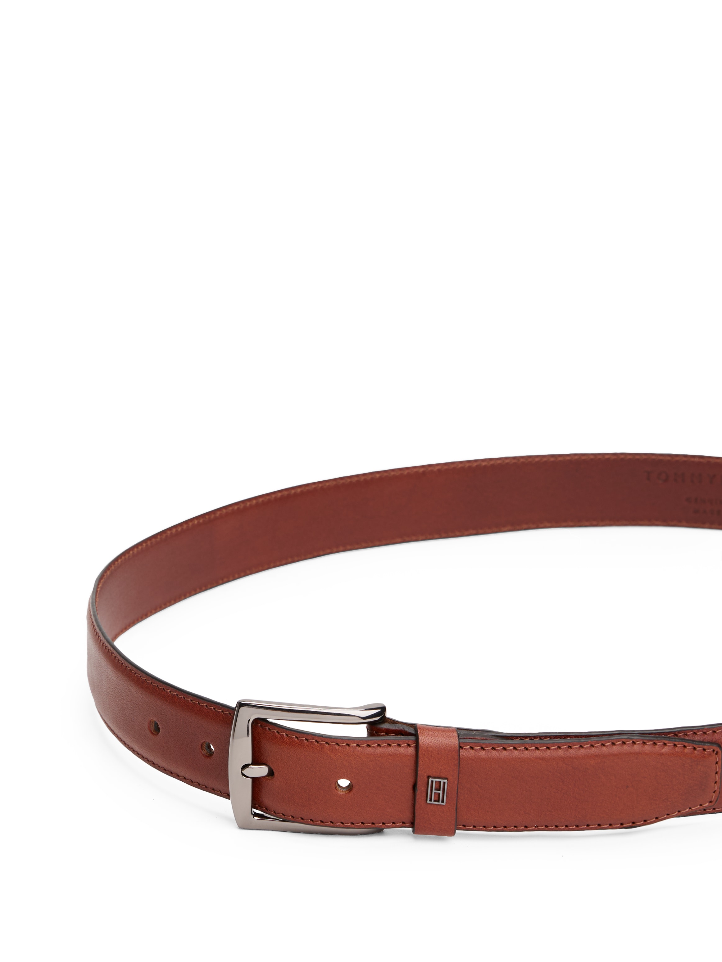 Tommy Hilfiger Ledergürtel »DENTON ELEVATED 3.5«, Grössenverstellbar