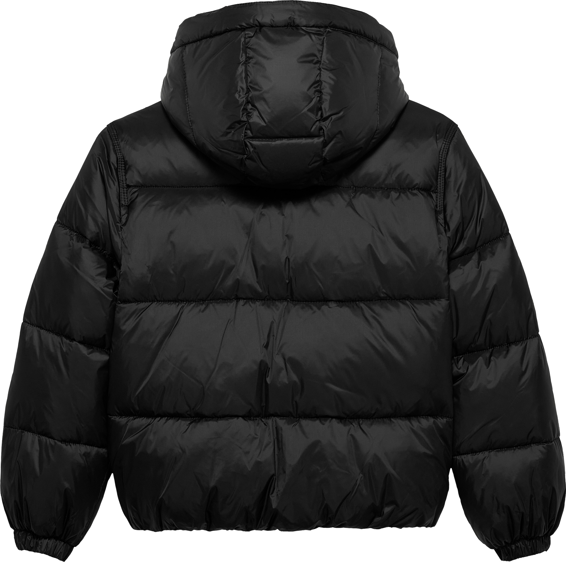 Tommy Hilfiger Veste matelassée »HOODED SHINY PUFFER JACKET« mit Kapuze Kinder bis 16 Jahre