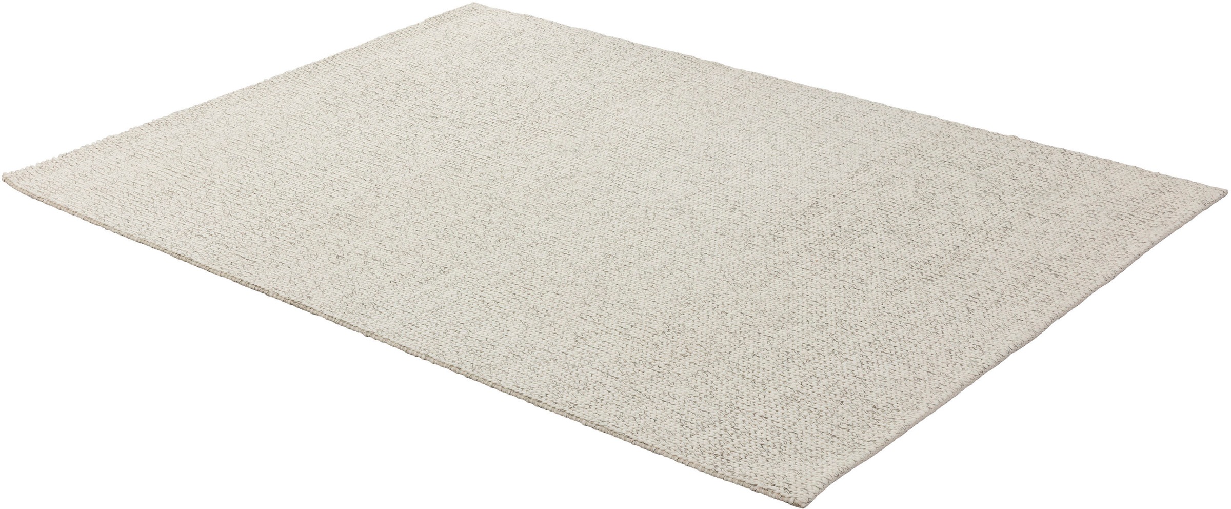 Image of SCHÖNER WOHNEN-Kollektion Wollteppich »Fora«, rechteckig, 10 mm Höhe, reine Wolle, natürliche Wolle, Wohnzimmer bei Ackermann Versand Schweiz