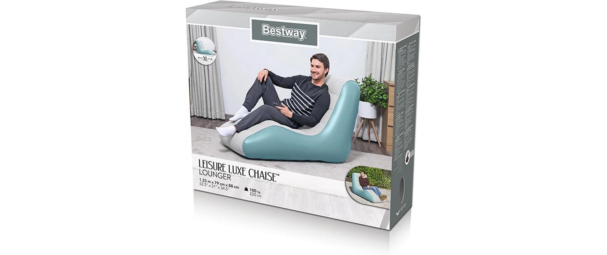 Bestway Luftsessel »Leisure Luxe 133 x 79 cm«